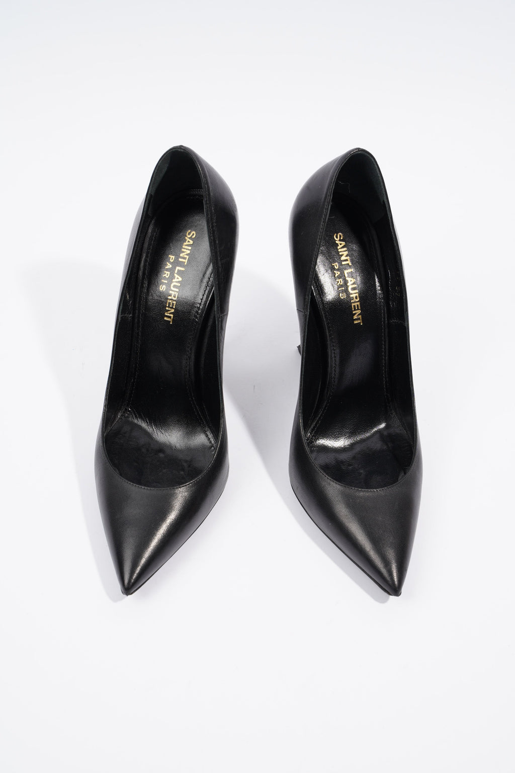 Saint Laurent Opyum Black Leather EU 37 UK 4