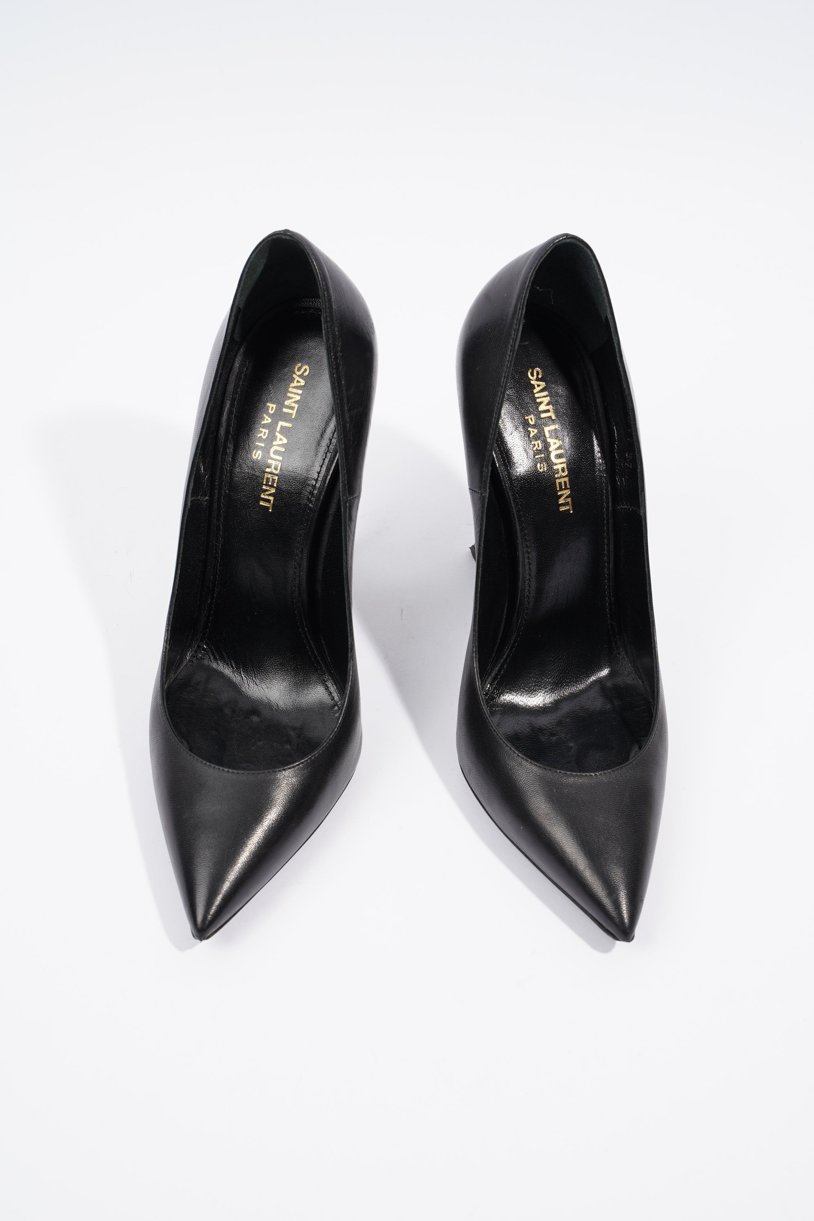 Saint Laurent Opyum Black Leather EU 37 UK 4