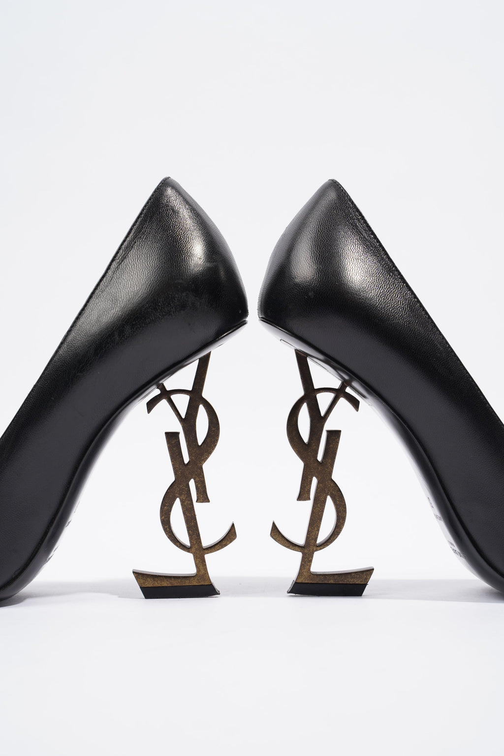 Saint Laurent Opyum Black Leather EU 37 UK 4