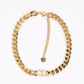 Christian Dior 30 Montaigne Chocker Gold Base Metal