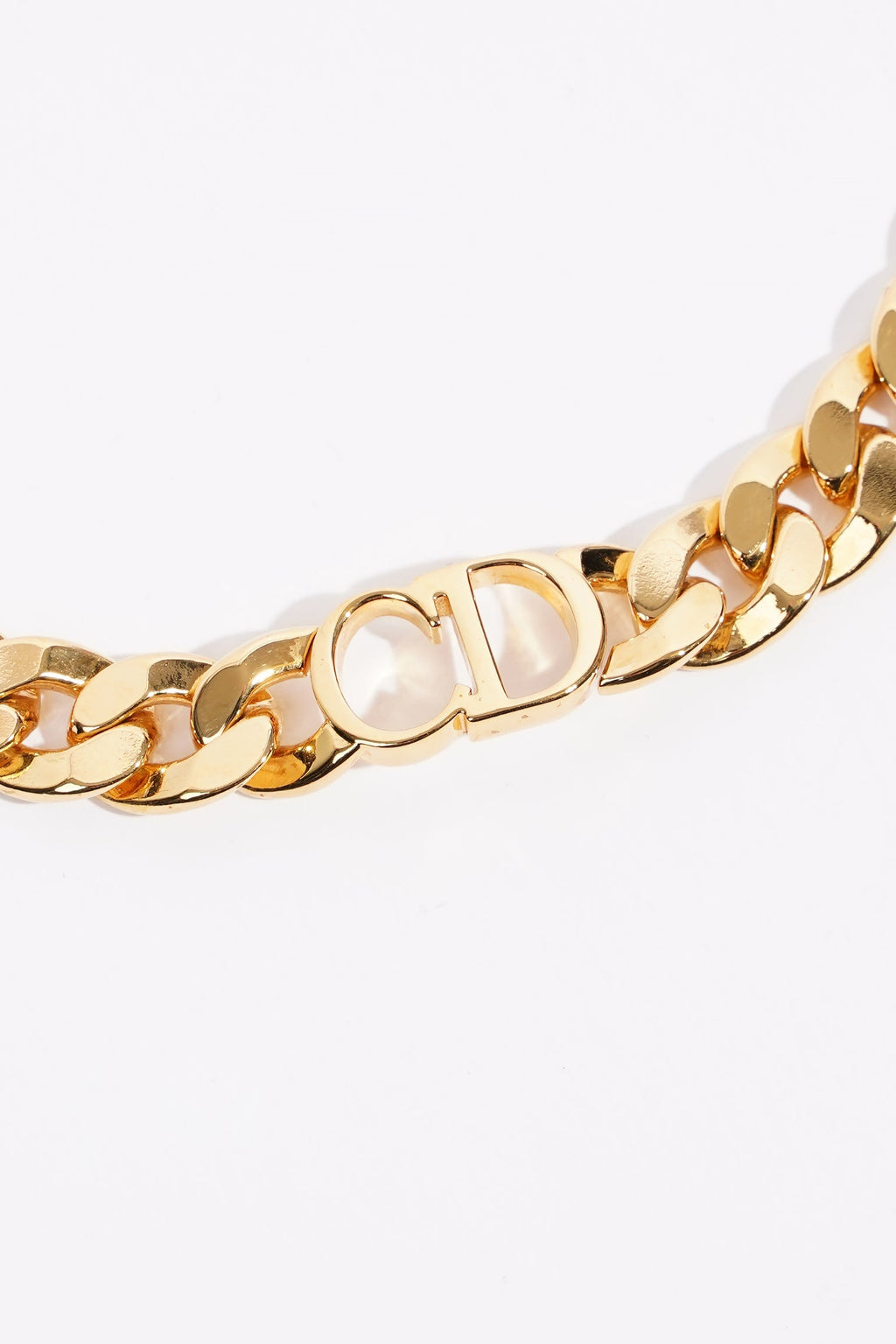Christian Dior 30 Montaigne Chocker Gold Base Metal