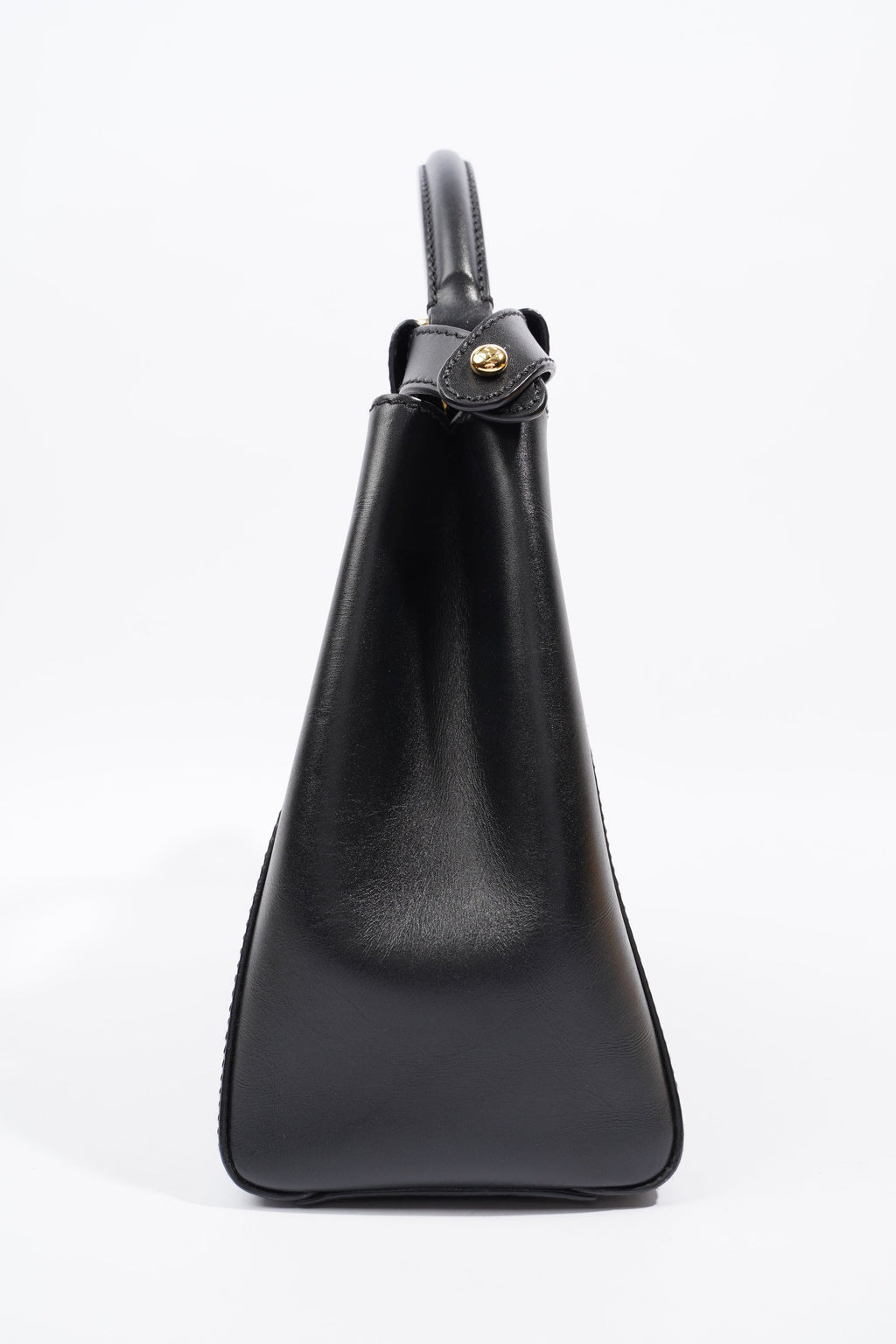 Fendi Peekaboo Top Handle Black Leather Medium