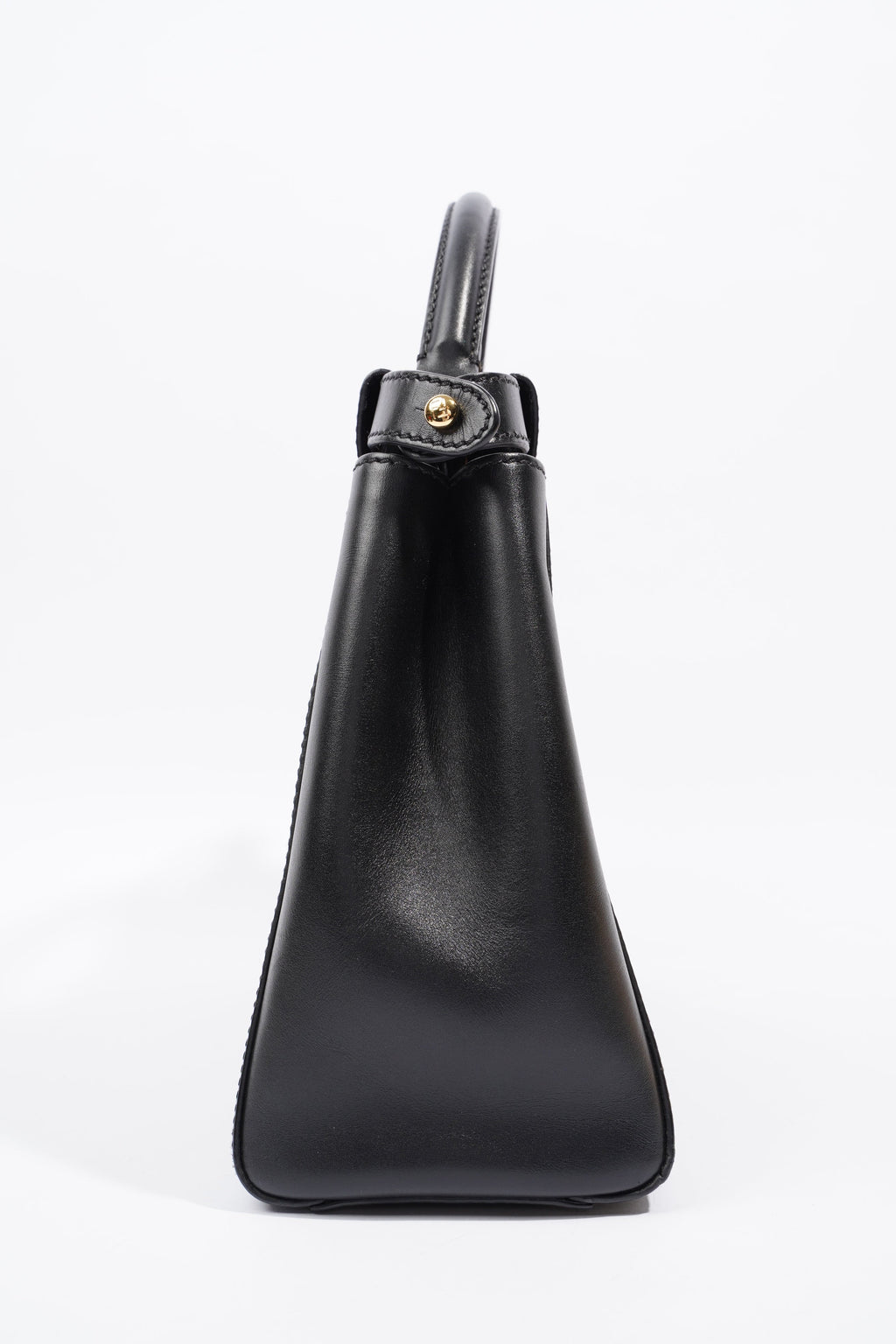 Fendi Peekaboo Top Handle Black Leather Medium