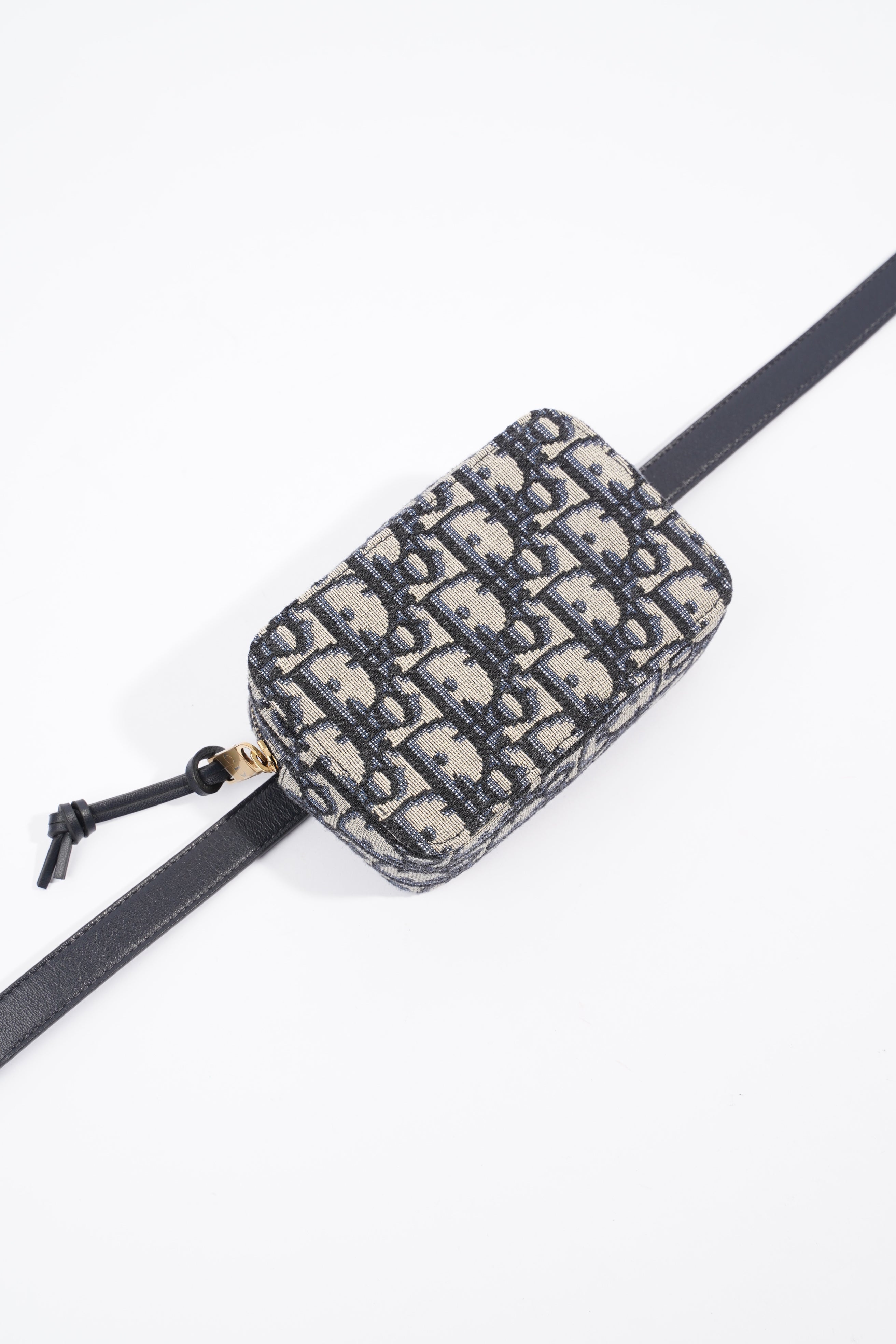 Christian Dior Belt Pouch Oblique Canvas