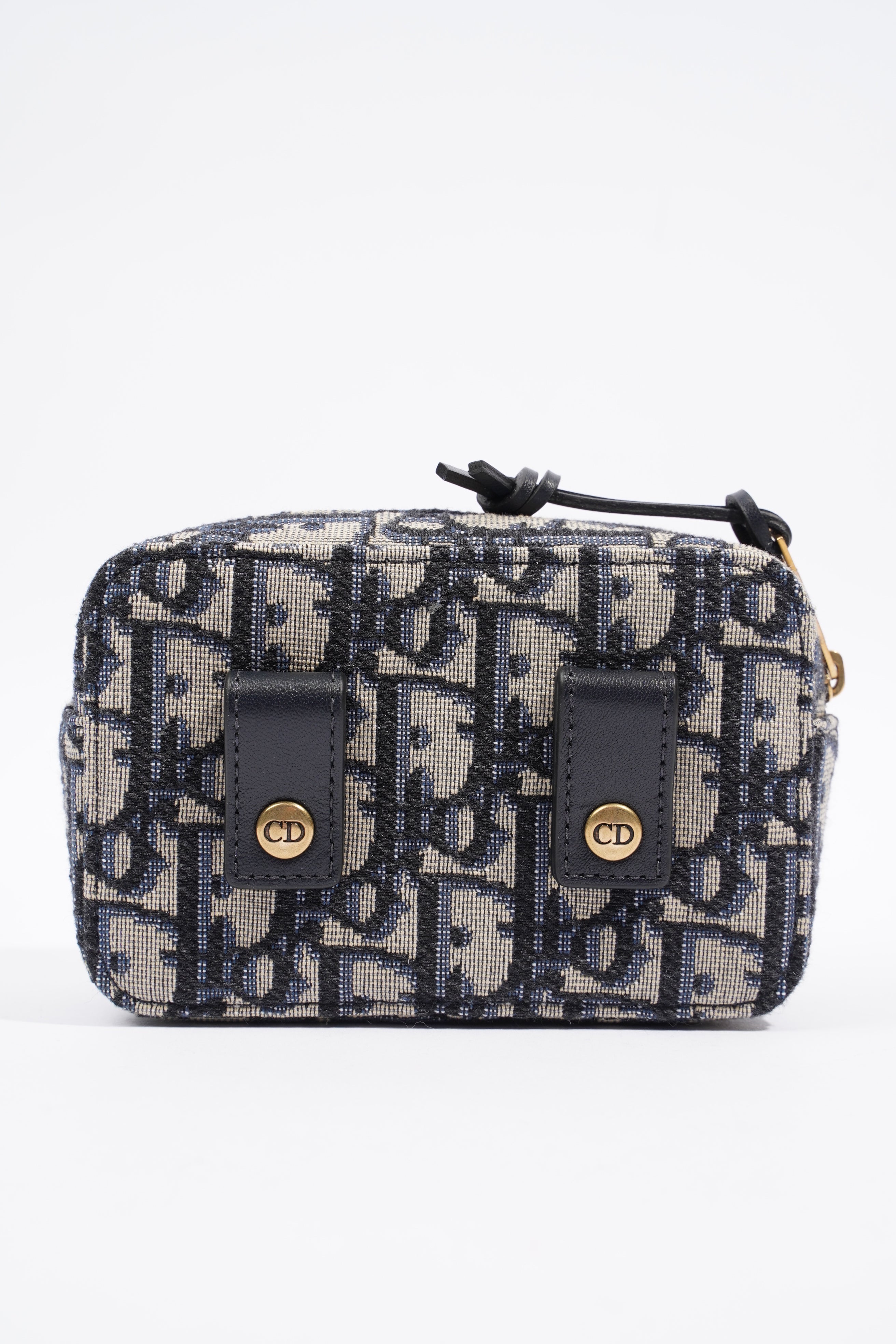 Christian Dior Belt Pouch Oblique Canvas
