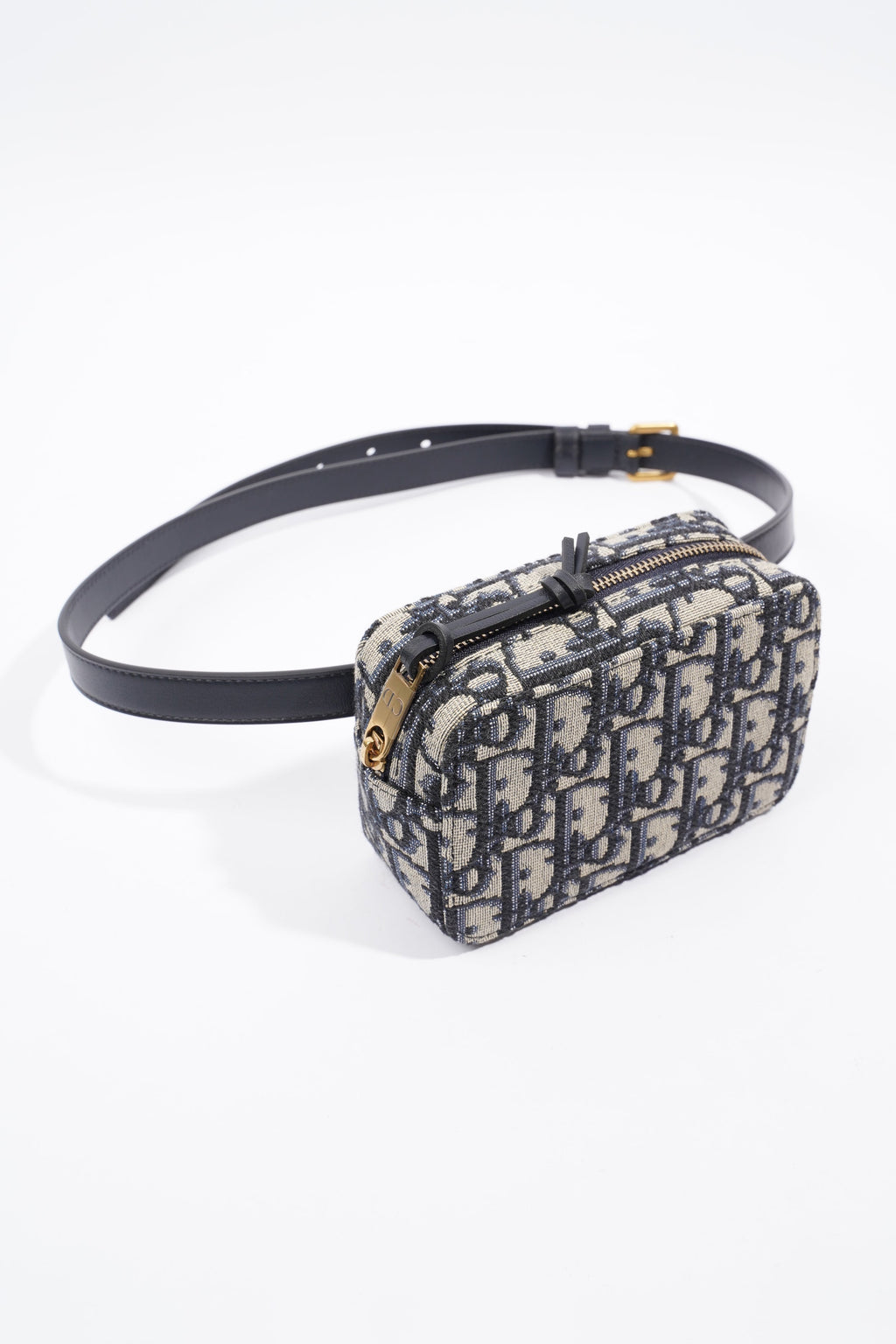 Christian Dior Belt Pouch Oblique Canvas