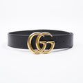 Gucci Marmont Belt Black Leather 70cm 28"