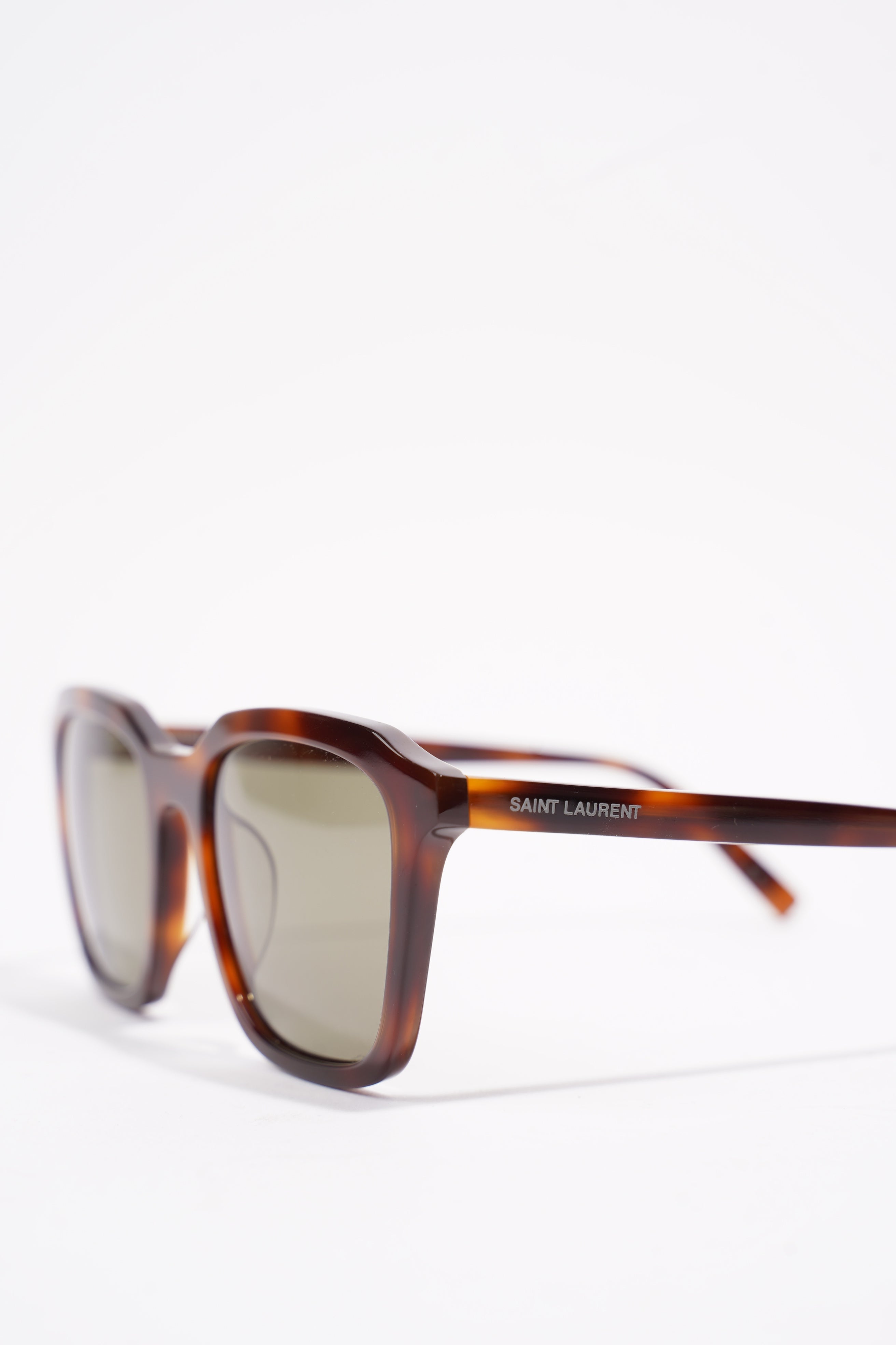 Saint Laurent SL 457 Sunglasses Tortoise Shell Acetate 145mm