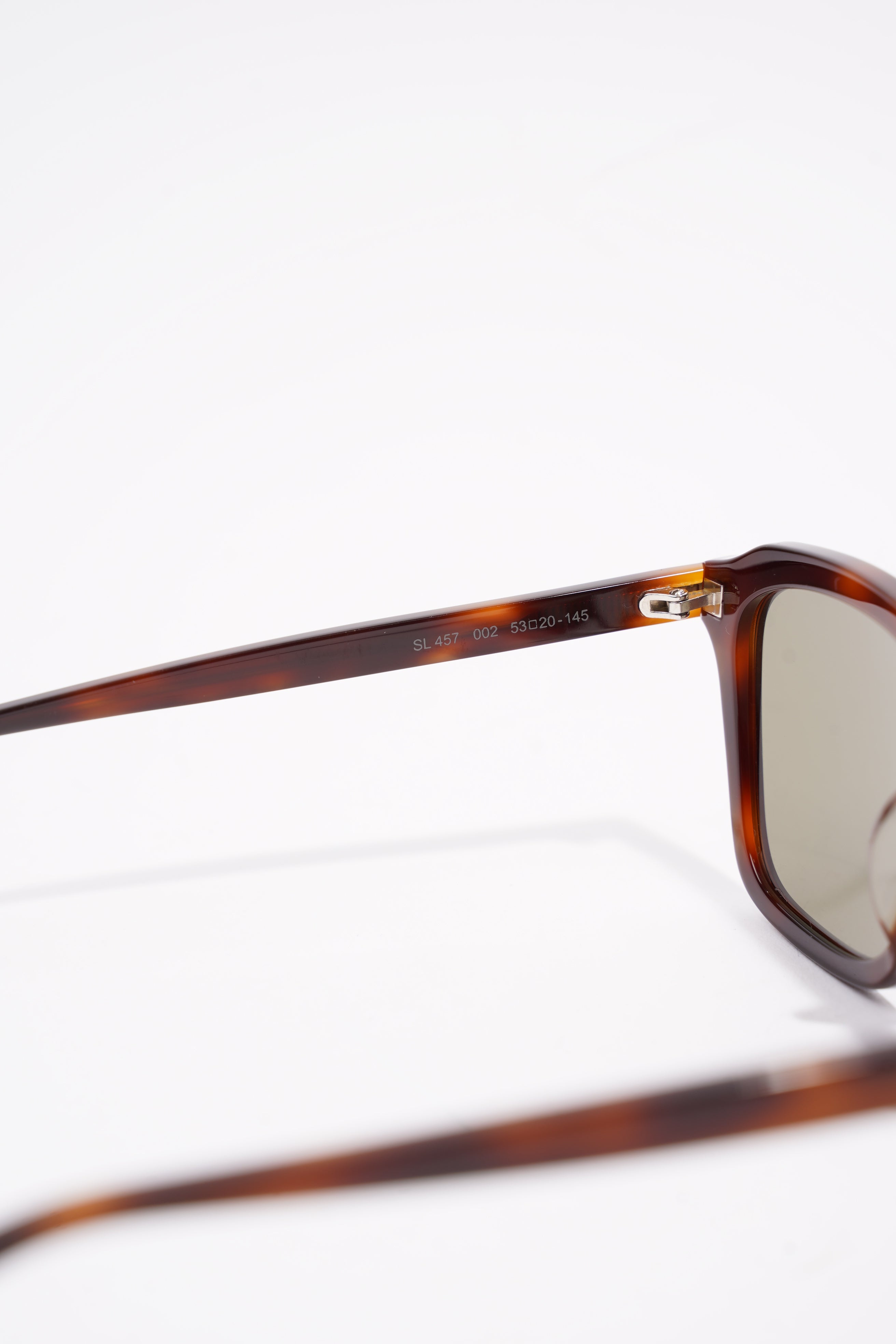Saint Laurent SL 457 Sunglasses Tortoise Shell Acetate 145mm