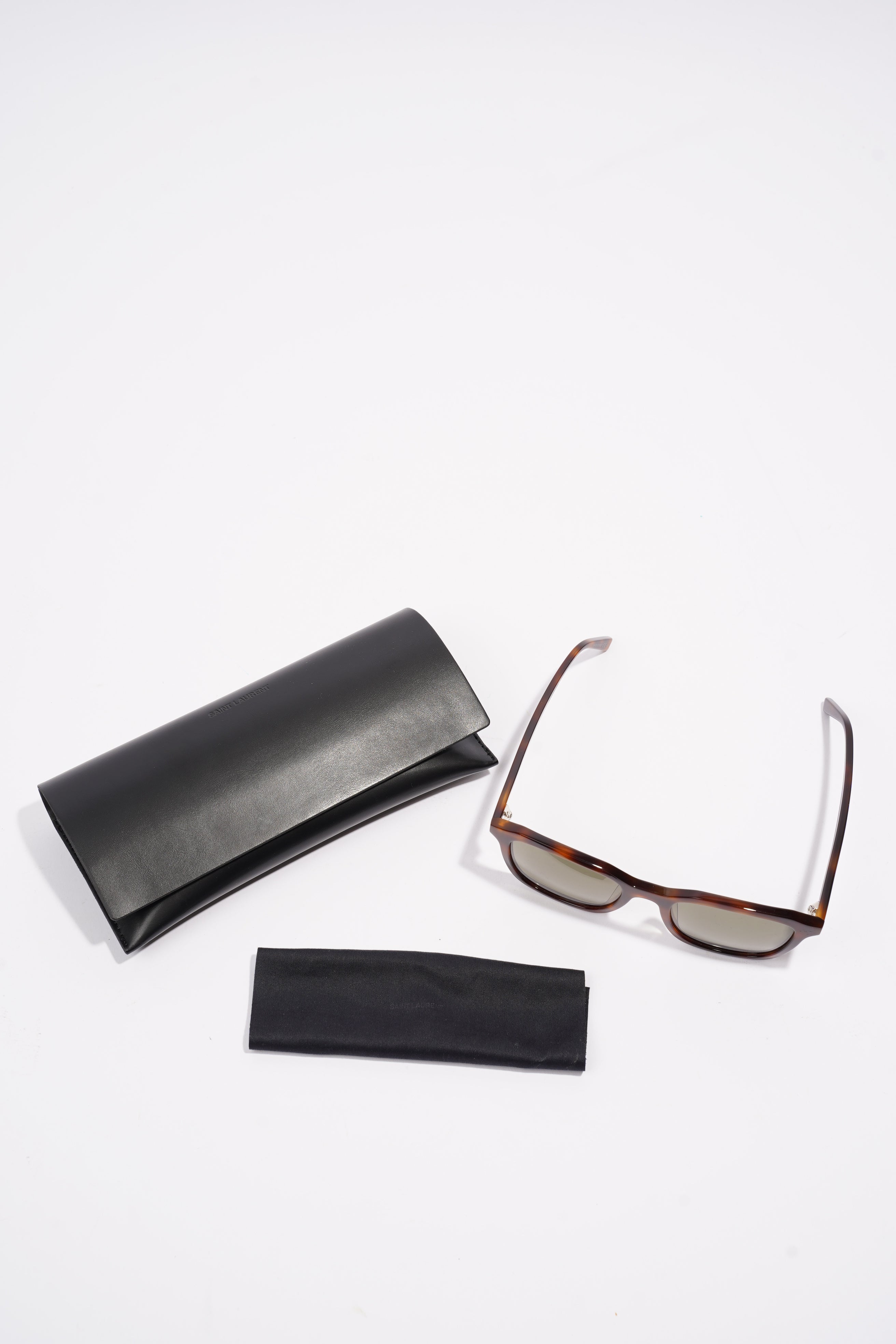 Saint Laurent SL 457 Sunglasses Tortoise Shell Acetate 145mm