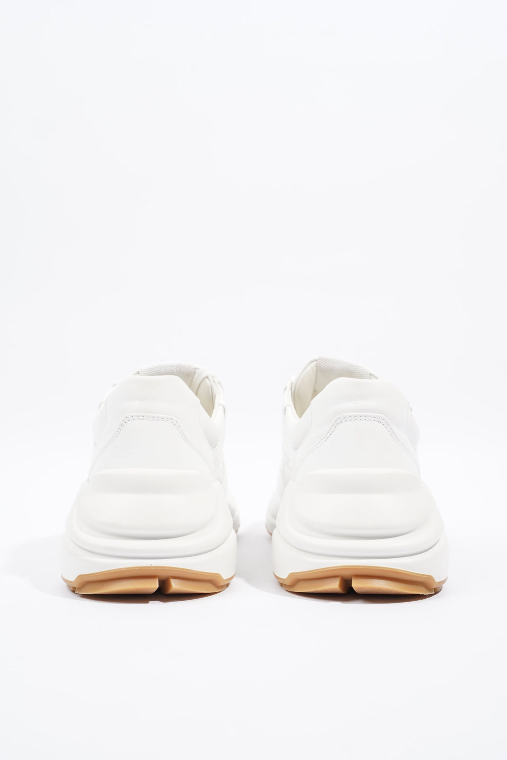 Gucci Rhyton 'Worldwide' Logo White Leather EU 37.5 UK 4.5