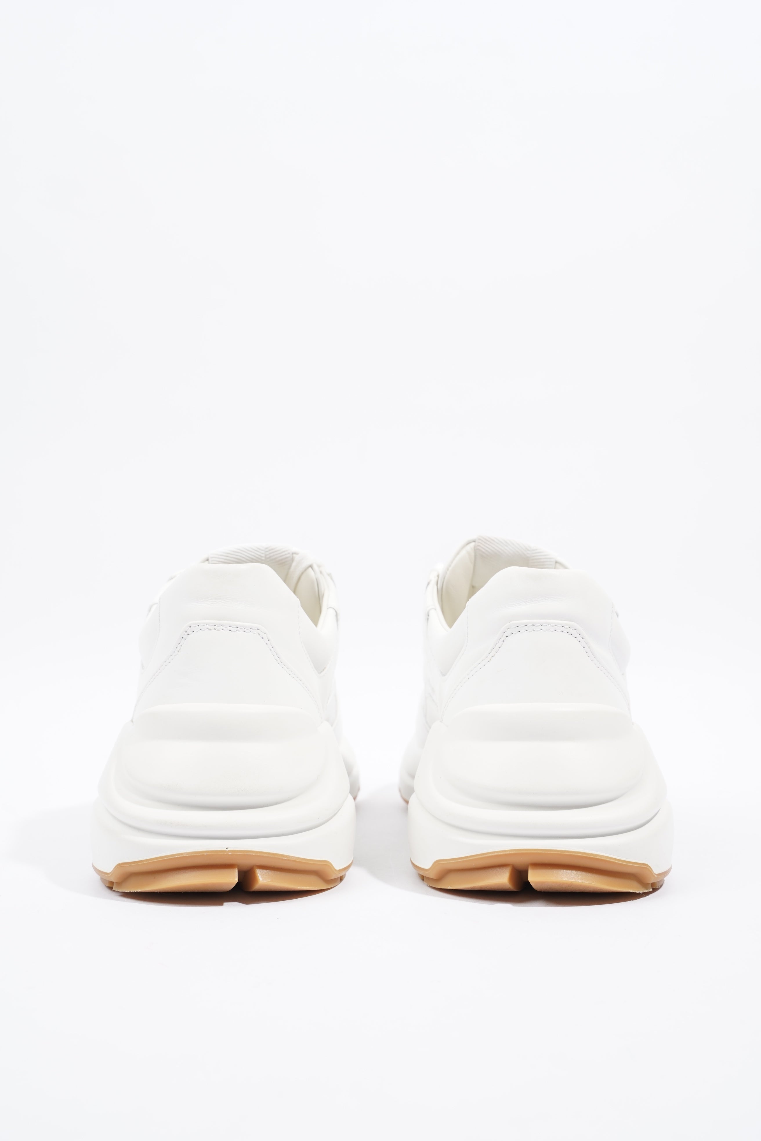 Gucci Rhyton 'Worldwide' Logo White Leather EU 37.5 UK 4.5