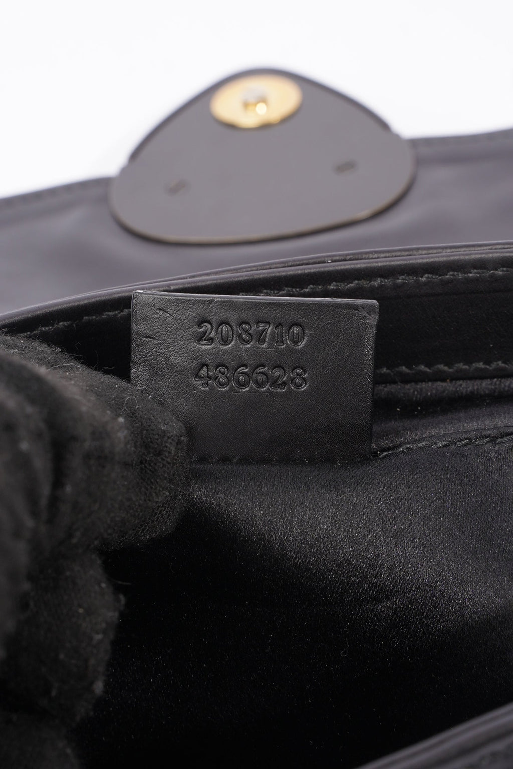 Gucci Babouska Heart Black Leather