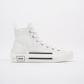 Christian Dior B23 High-top White Canvas EU 41 UK 7