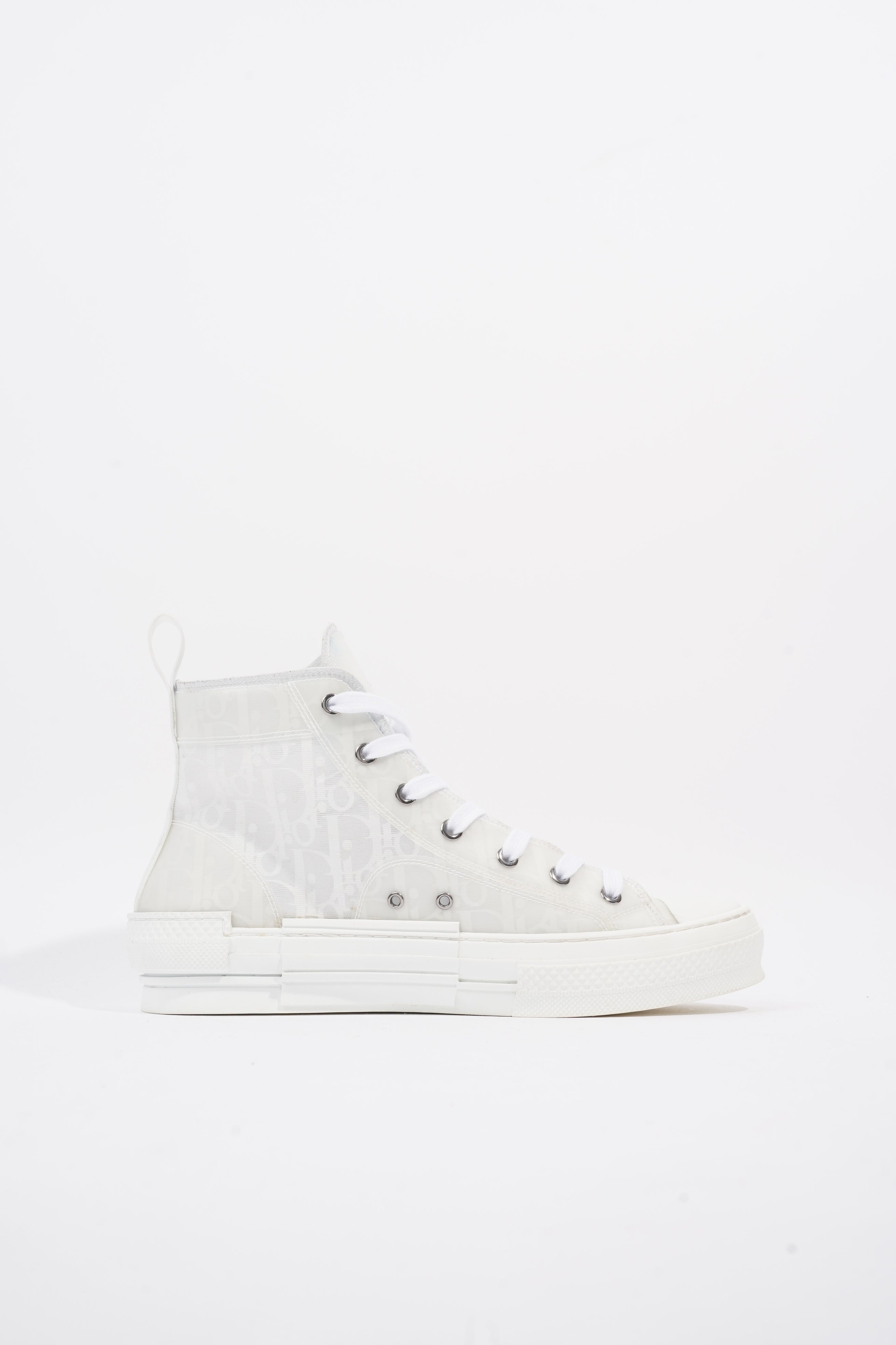 Christian Dior B23 High-top White Canvas EU 41 UK 7