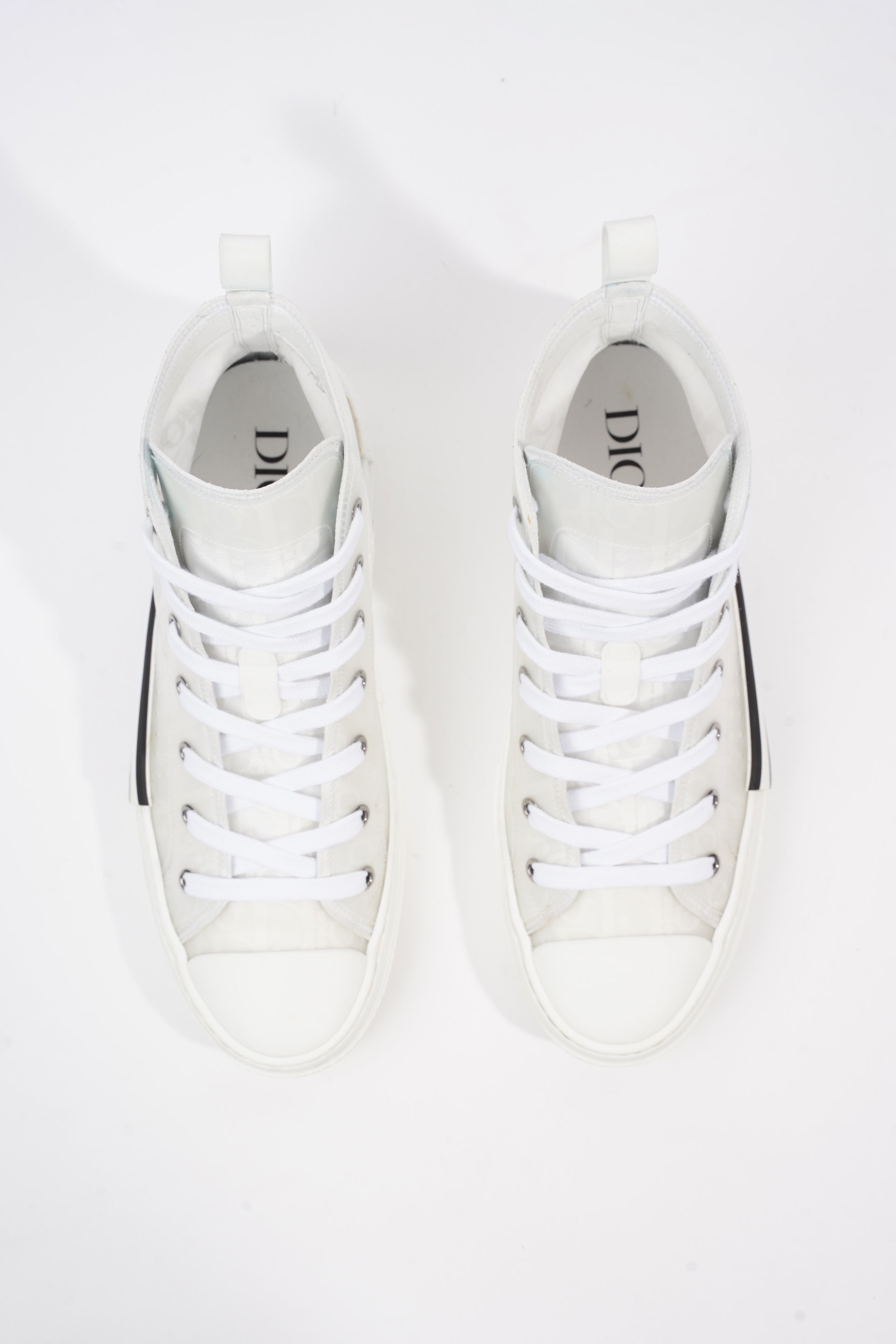 Christian Dior B23 High-top White Canvas EU 41 UK 7