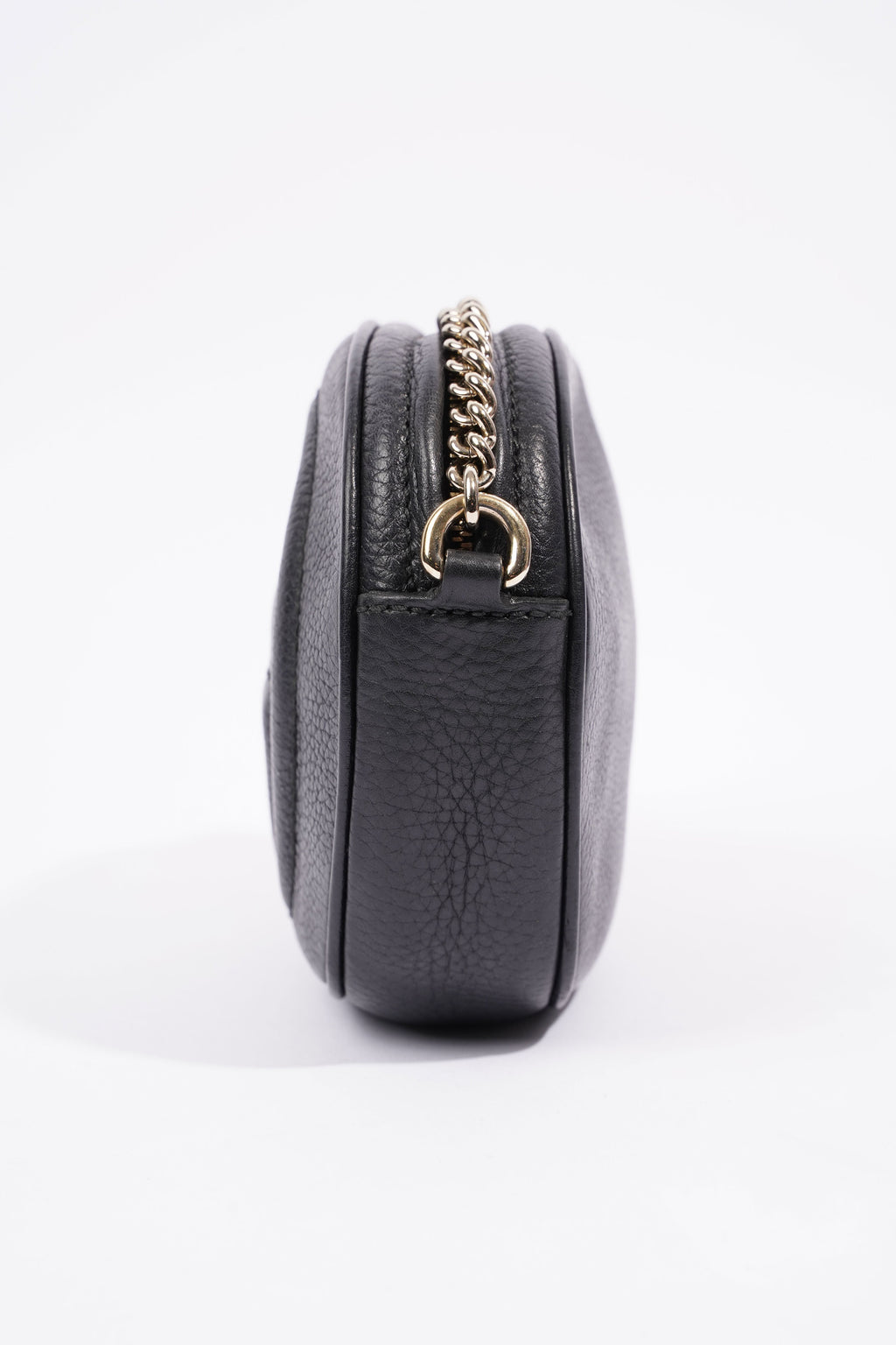 Gucci Soho Disco Chain Crossbody Bag Black Leather Mini