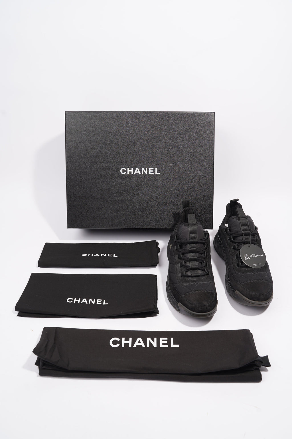Chanel Coco Neige Black Re Nylon EU 40 UK 7
