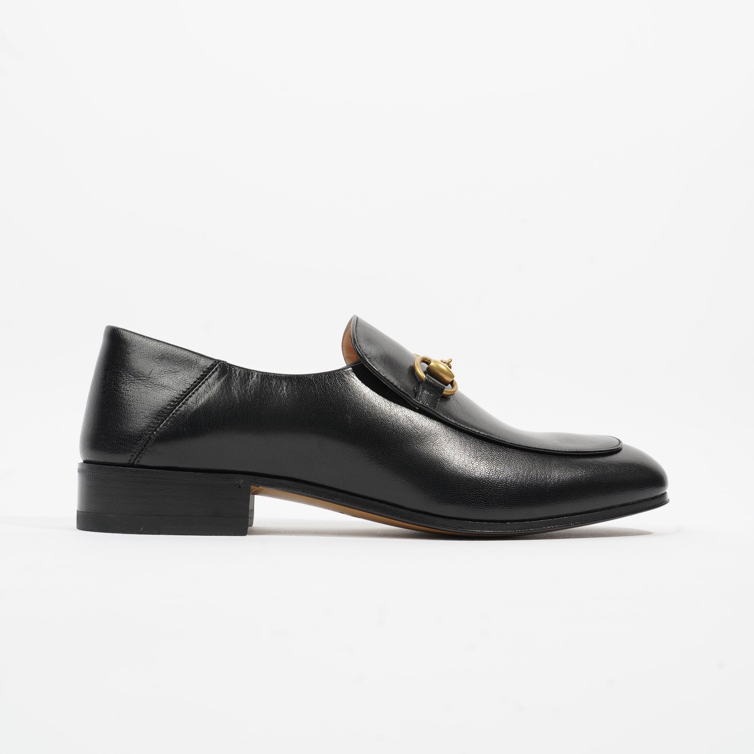 Gucci Jordan Loafer Black Leather EU 41 UK 7