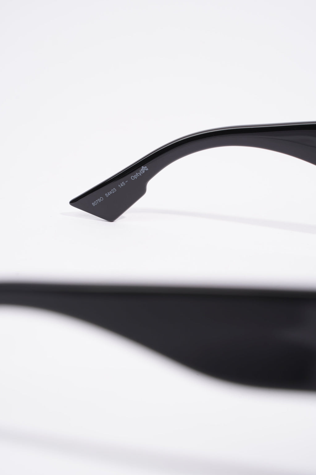 Christian Dior Square Sunglasses Black Acetate 145mm