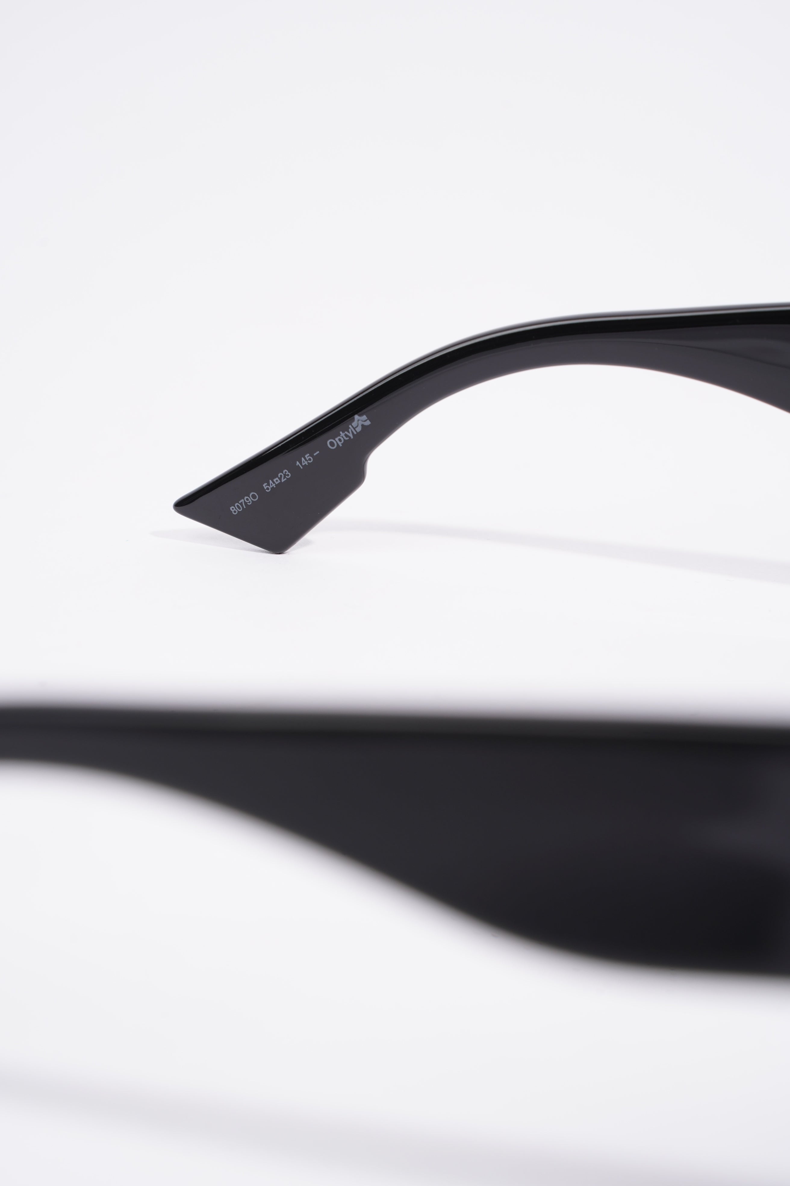 Christian Dior Square Sunglasses Black Acetate 145mm