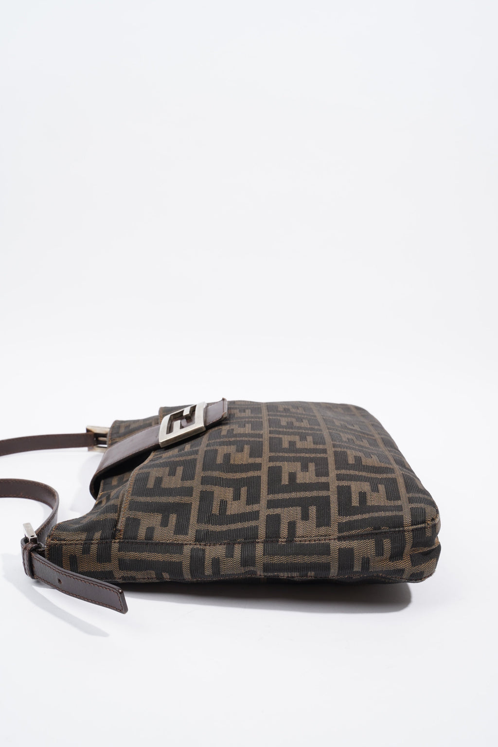 Fendi Zucca Shoulder Bag Monogram Canvas