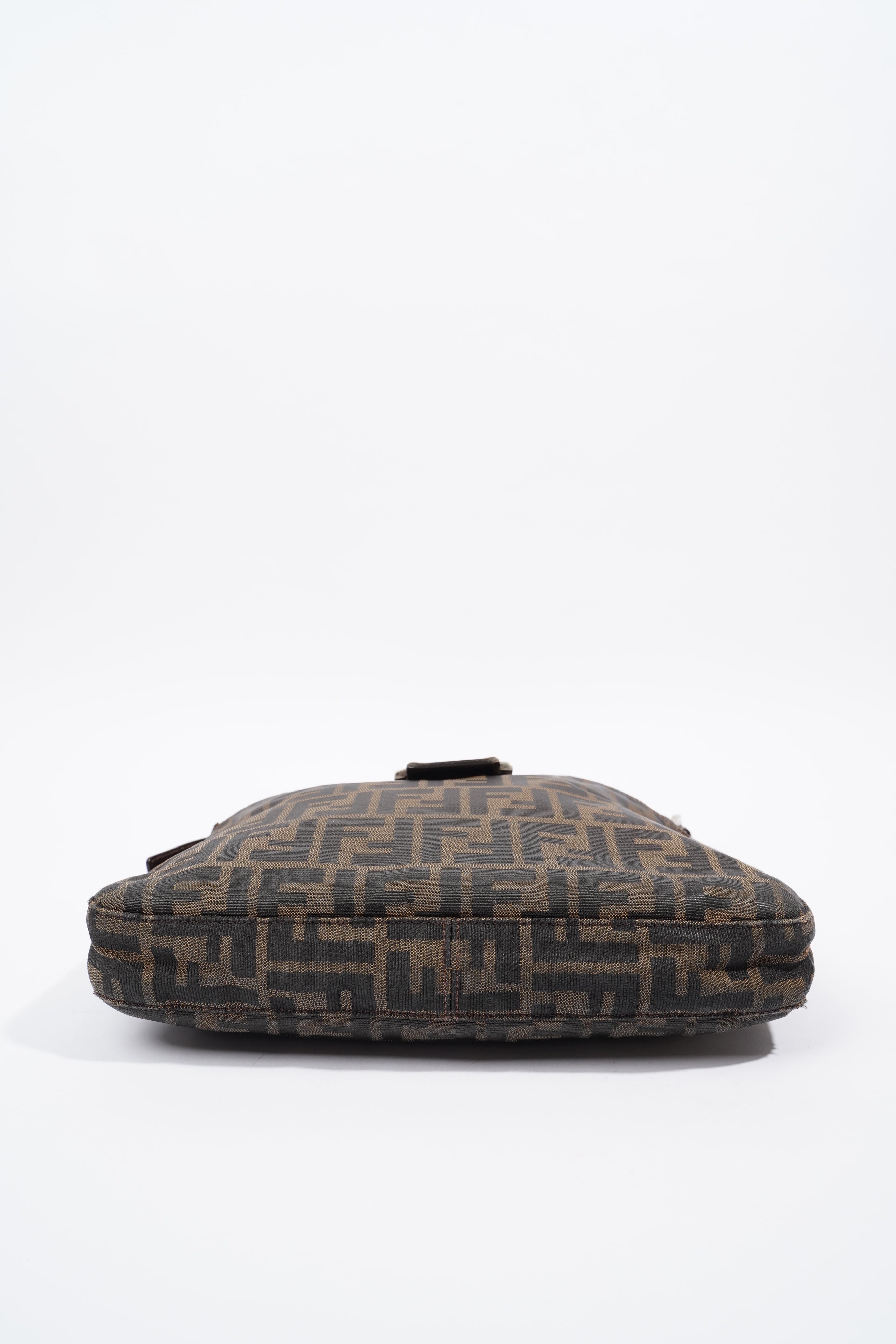 Fendi Zucca Shoulder Bag Monogram Canvas