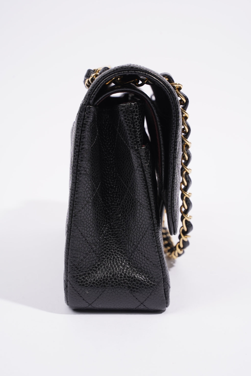 Chanel Classic Double Flap Black Caviar Leather Medium