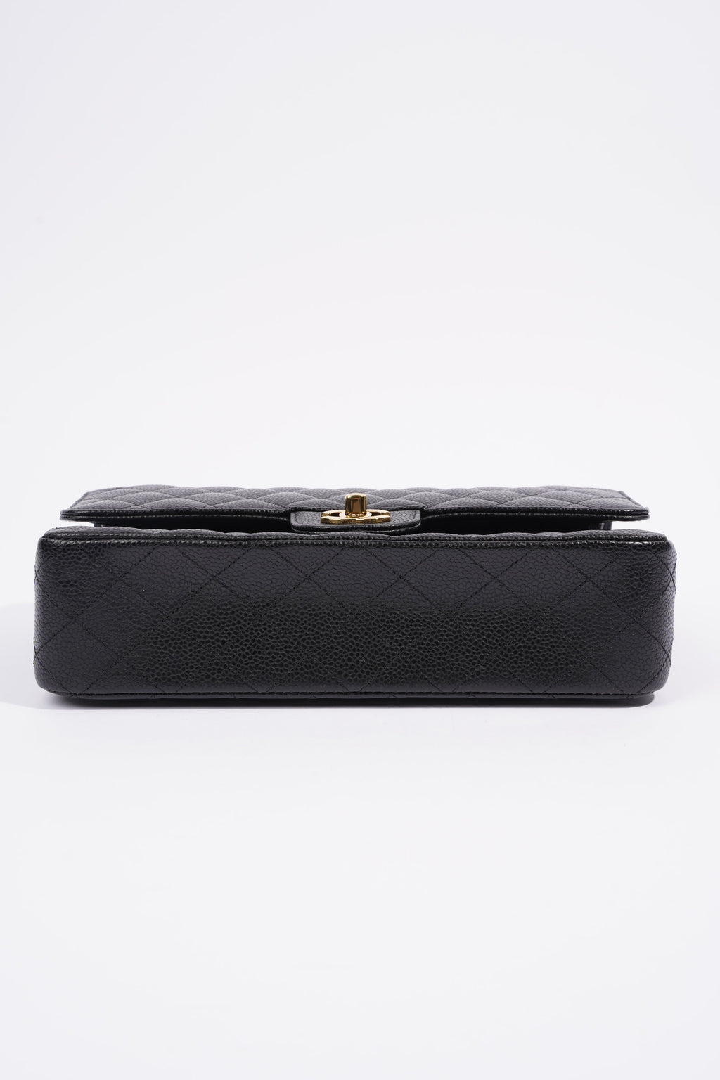 Chanel Classic Double Flap Black Caviar Leather Medium