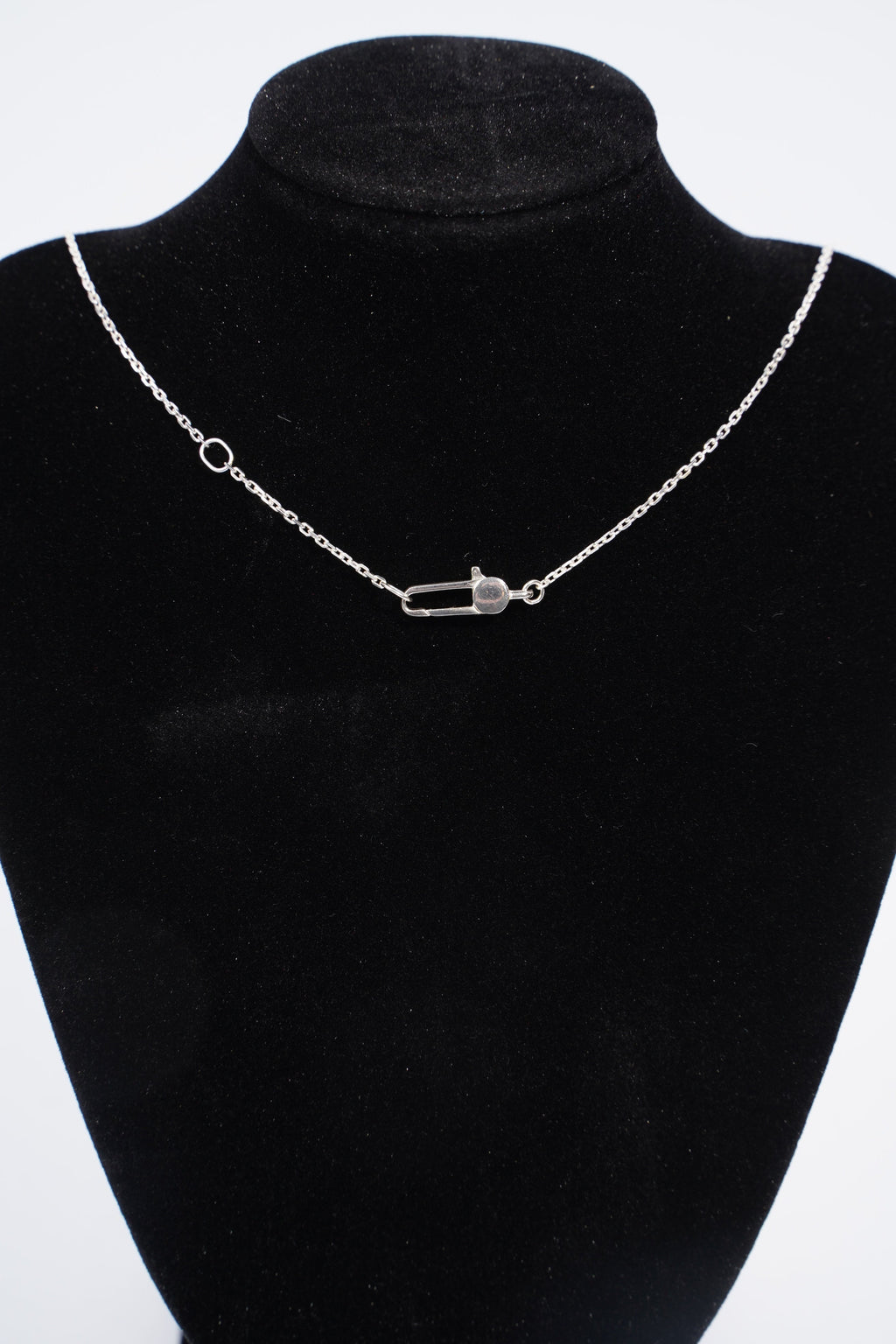 Gucci Trademark Necklace With Heart Pendant Silver Silver Sterling