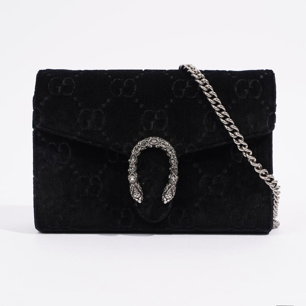 Gucci Dionysus GG Mini Black Velvet