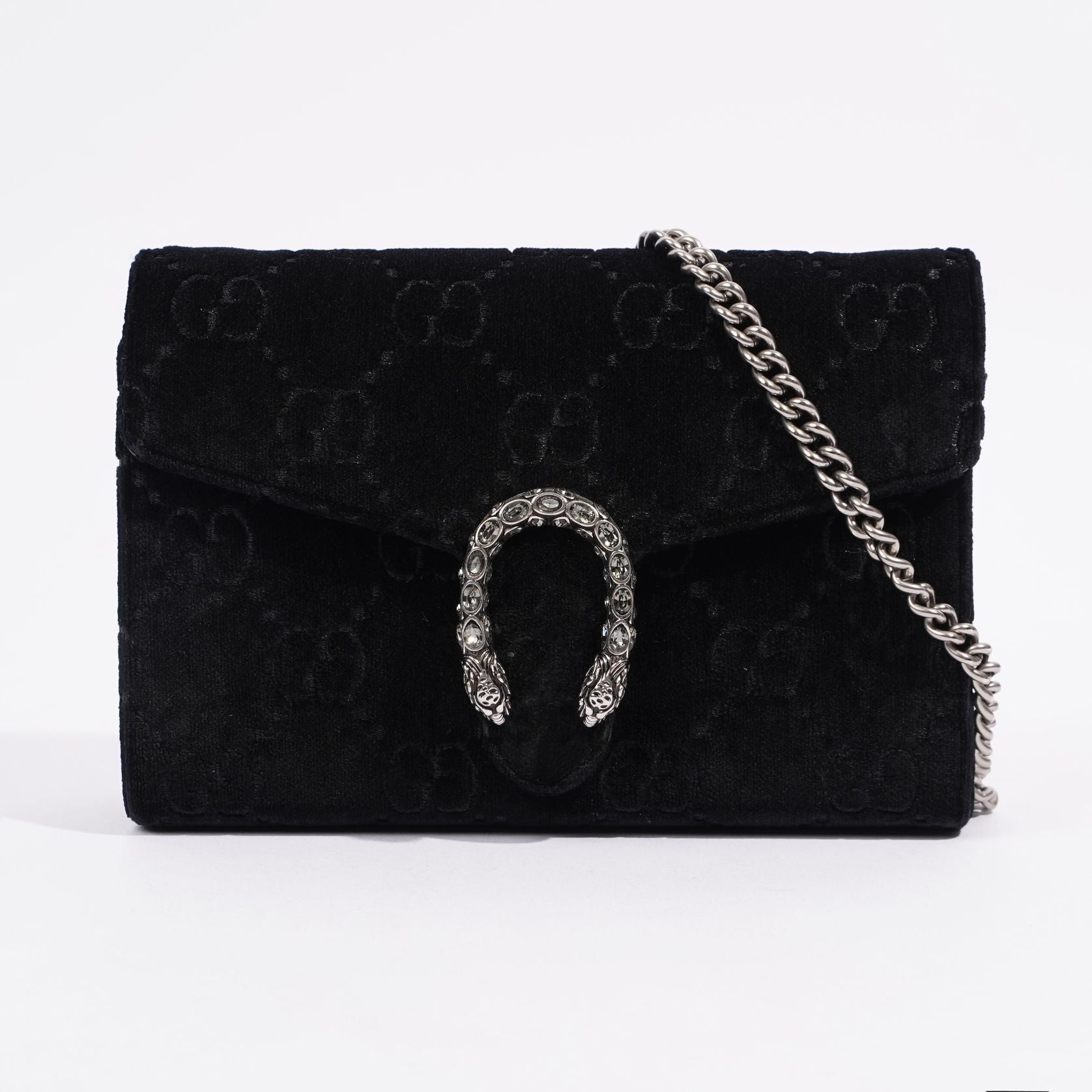 Gucci Dionysus GG Mini Black Velvet