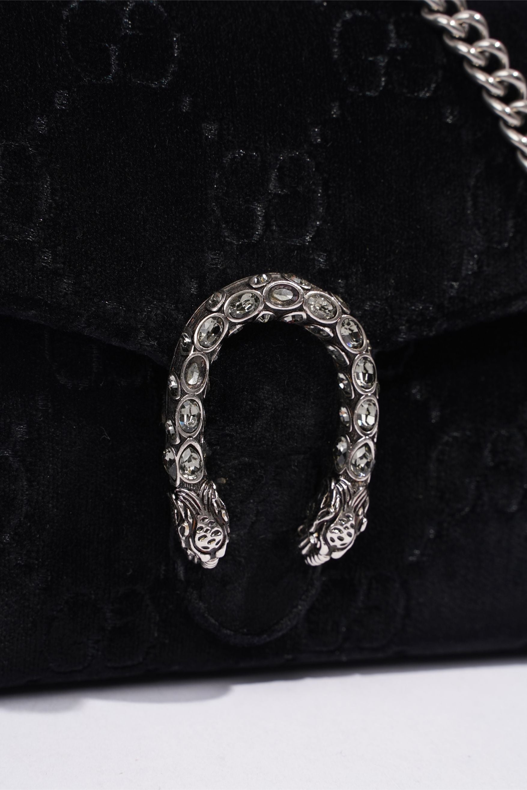 Gucci Dionysus GG Mini Black Velvet