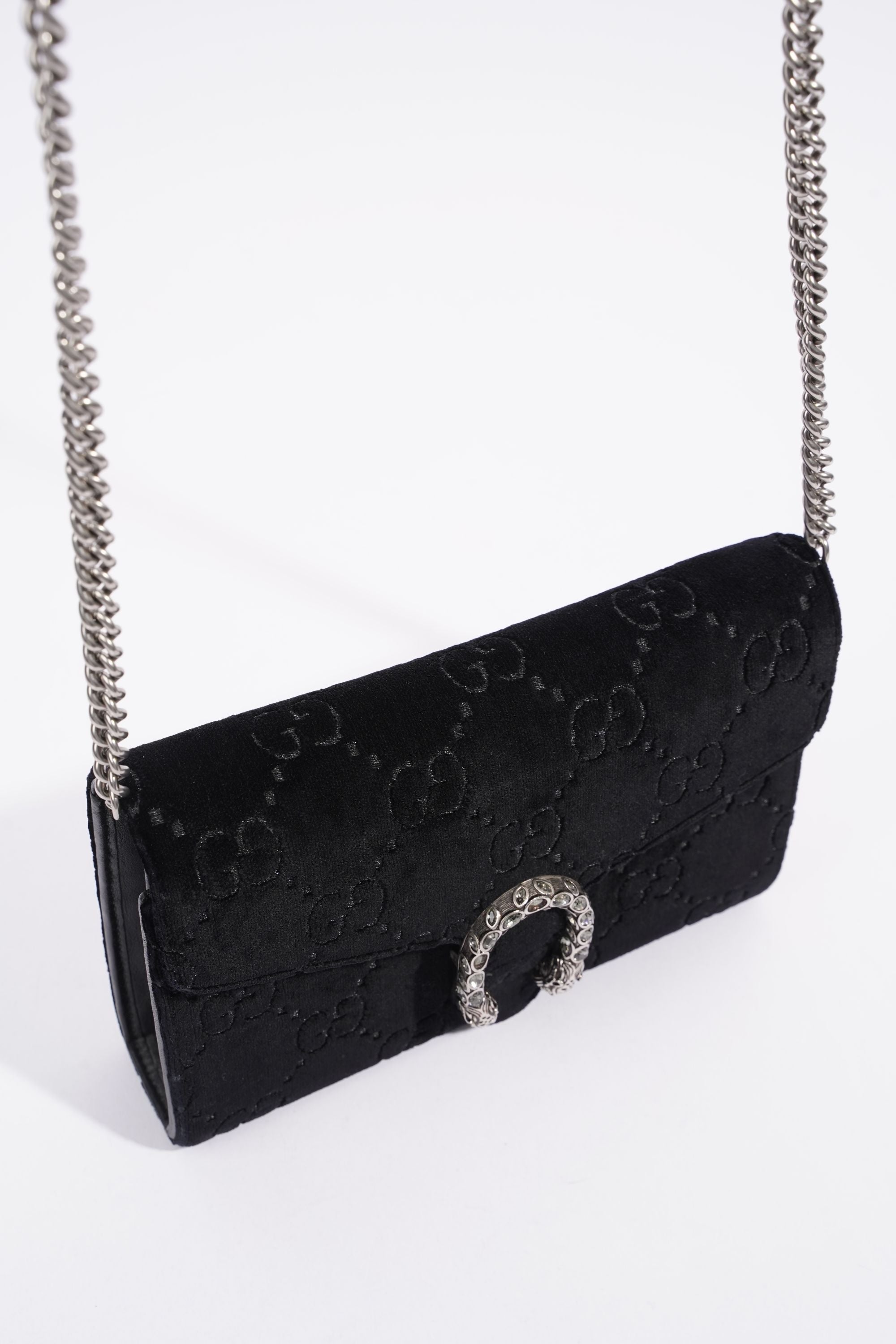 Gucci Dionysus GG Mini Black Velvet