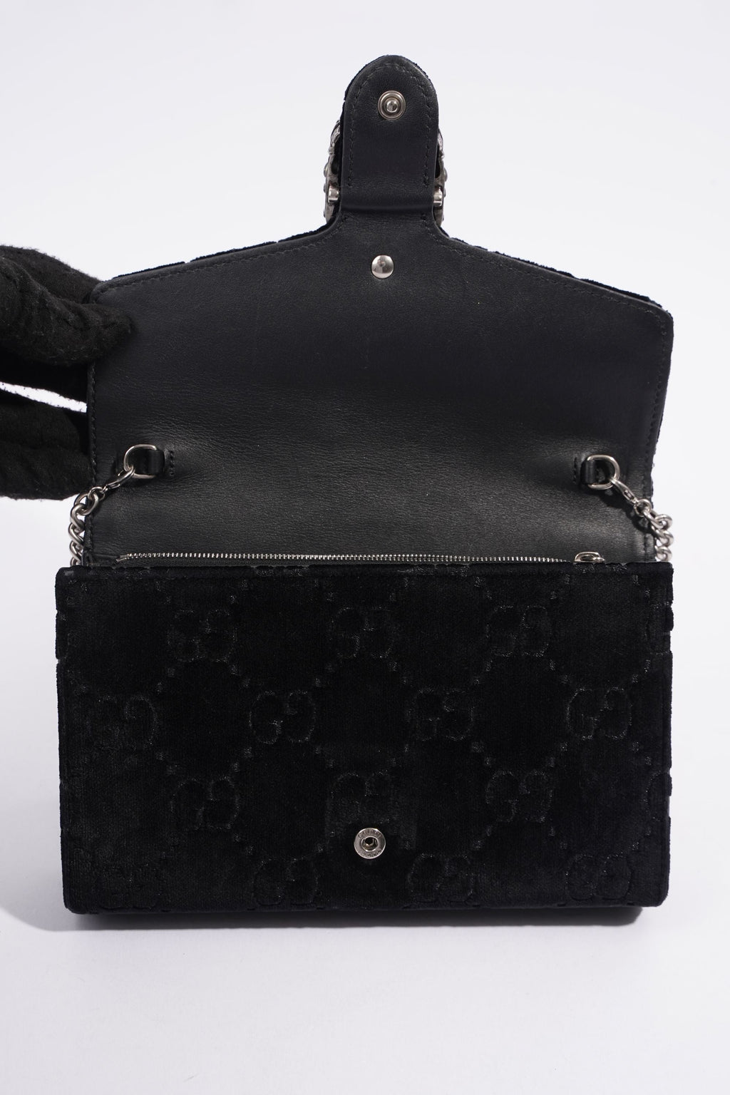 Gucci Dionysus GG Mini Black Velvet