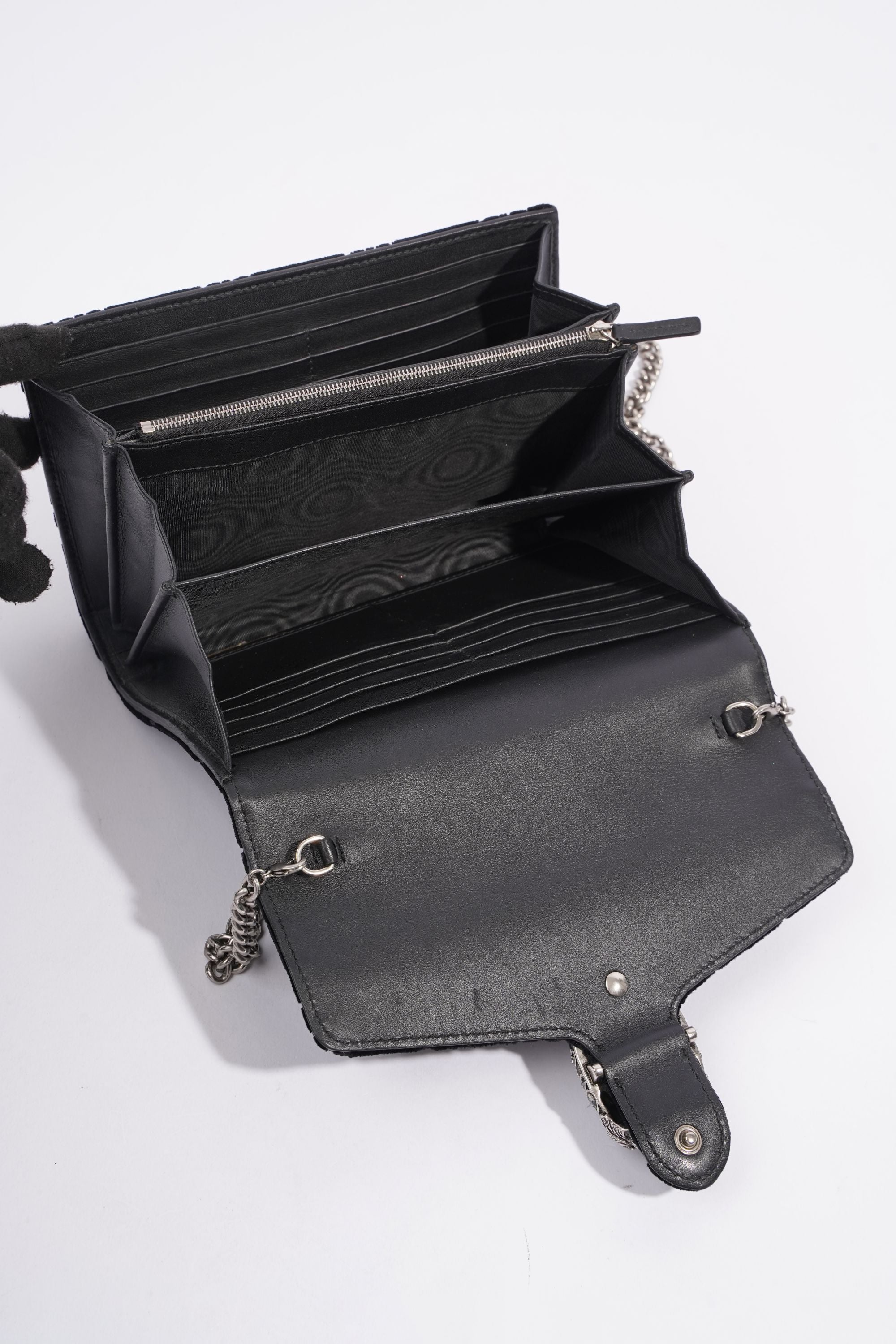 Gucci Dionysus GG Mini Black Velvet