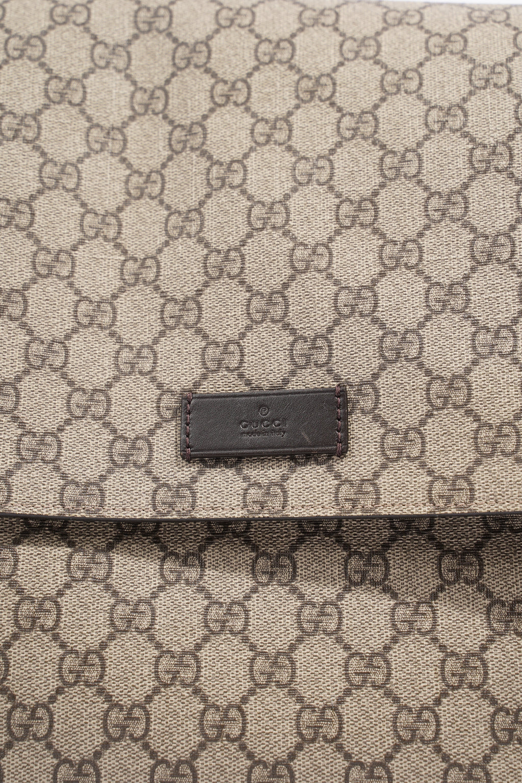 Gucci Baby Changing Bag GG Supreme Coated Canvas