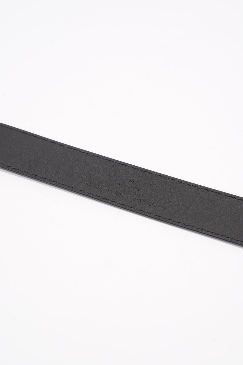 Gucci Marmont Belt Black Leather 75cm 30"