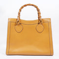 Gucci Diana Bamboo Strap Mustard Leather