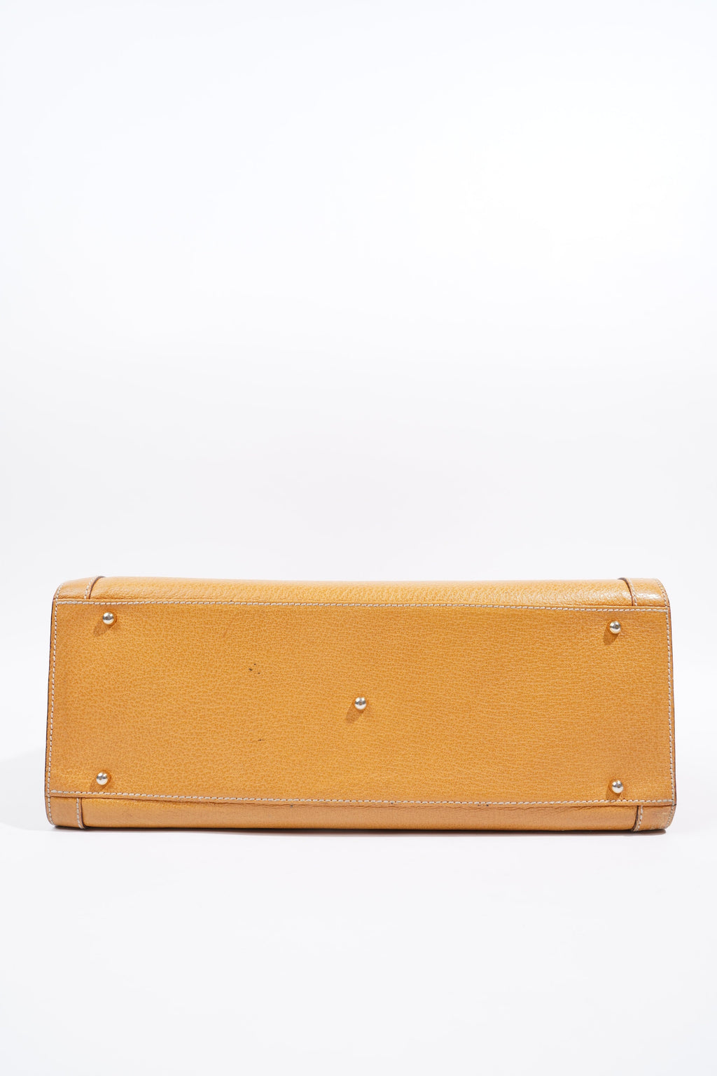 Gucci Diana Bamboo Strap Mustard Leather
