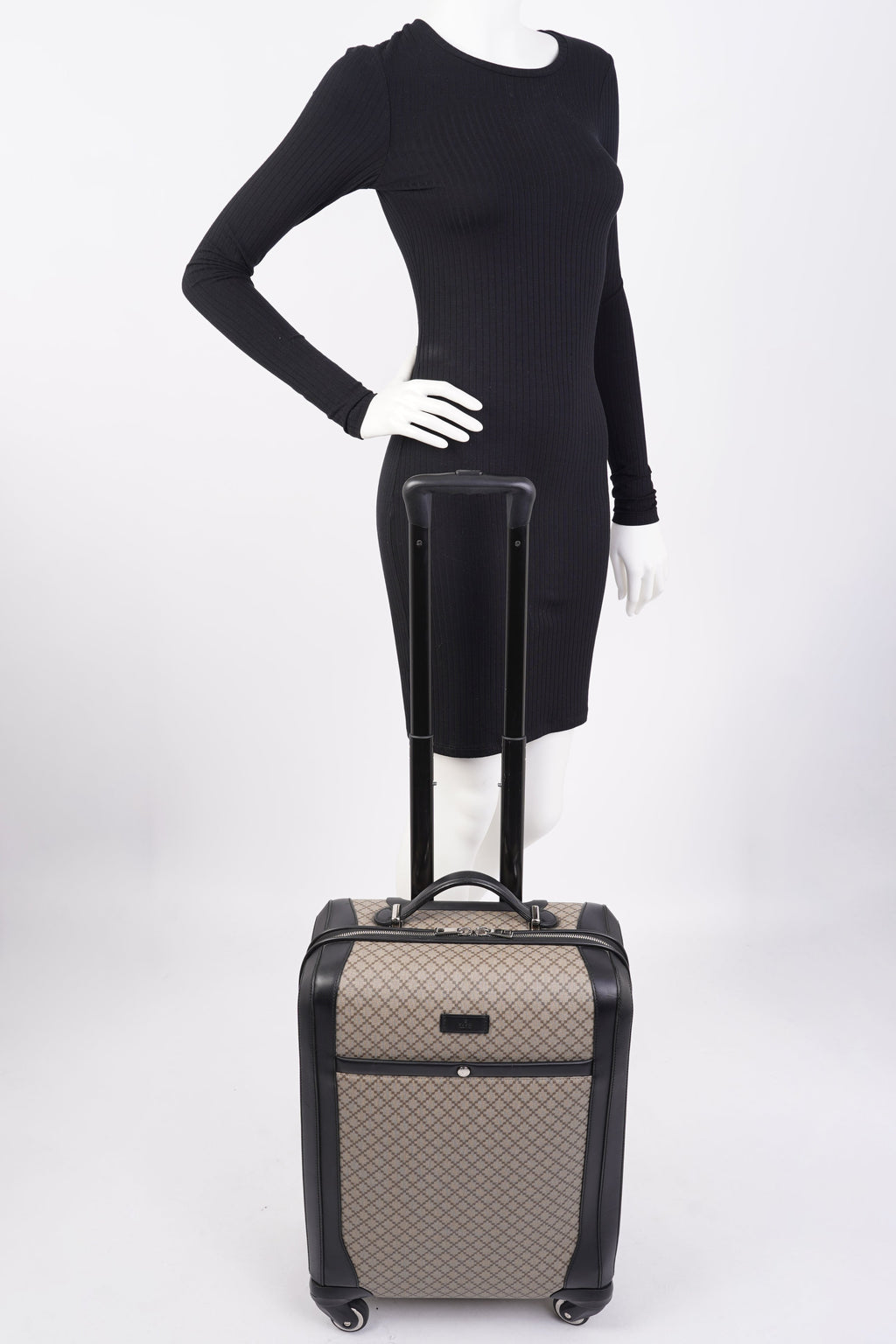 Gucci Diamante Carry On Suitcase Supreme Coated Canvas