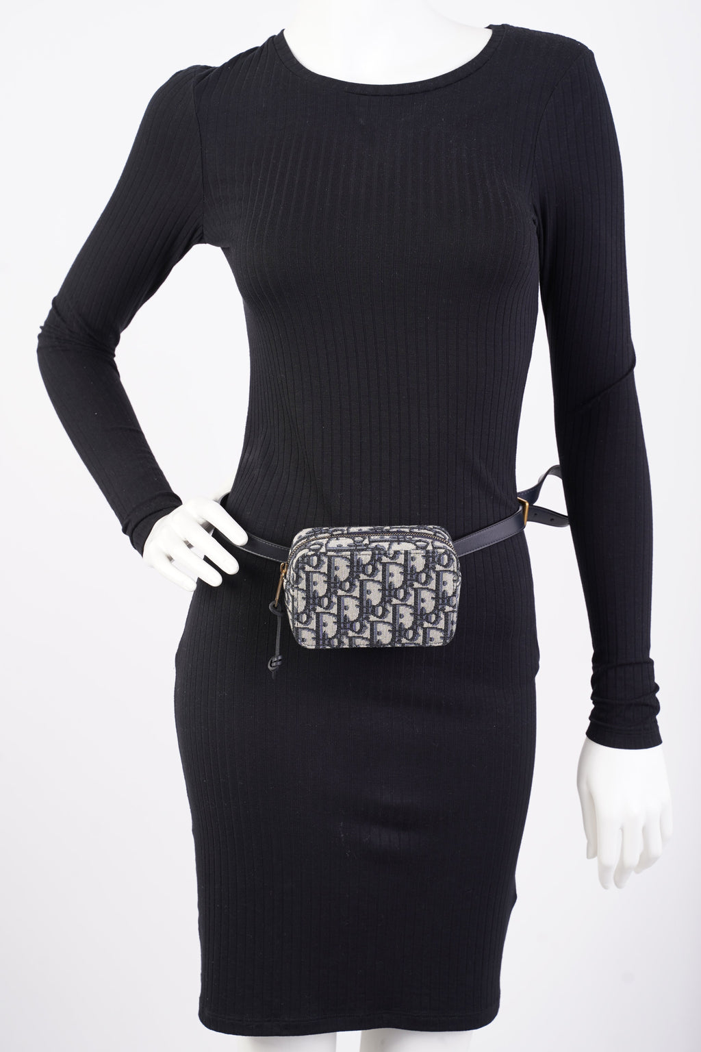 Christian Dior Belt Pouch Oblique Canvas