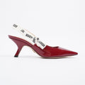 Christian Dior J'adior Maroon Patent Leather EU 36 UK 3