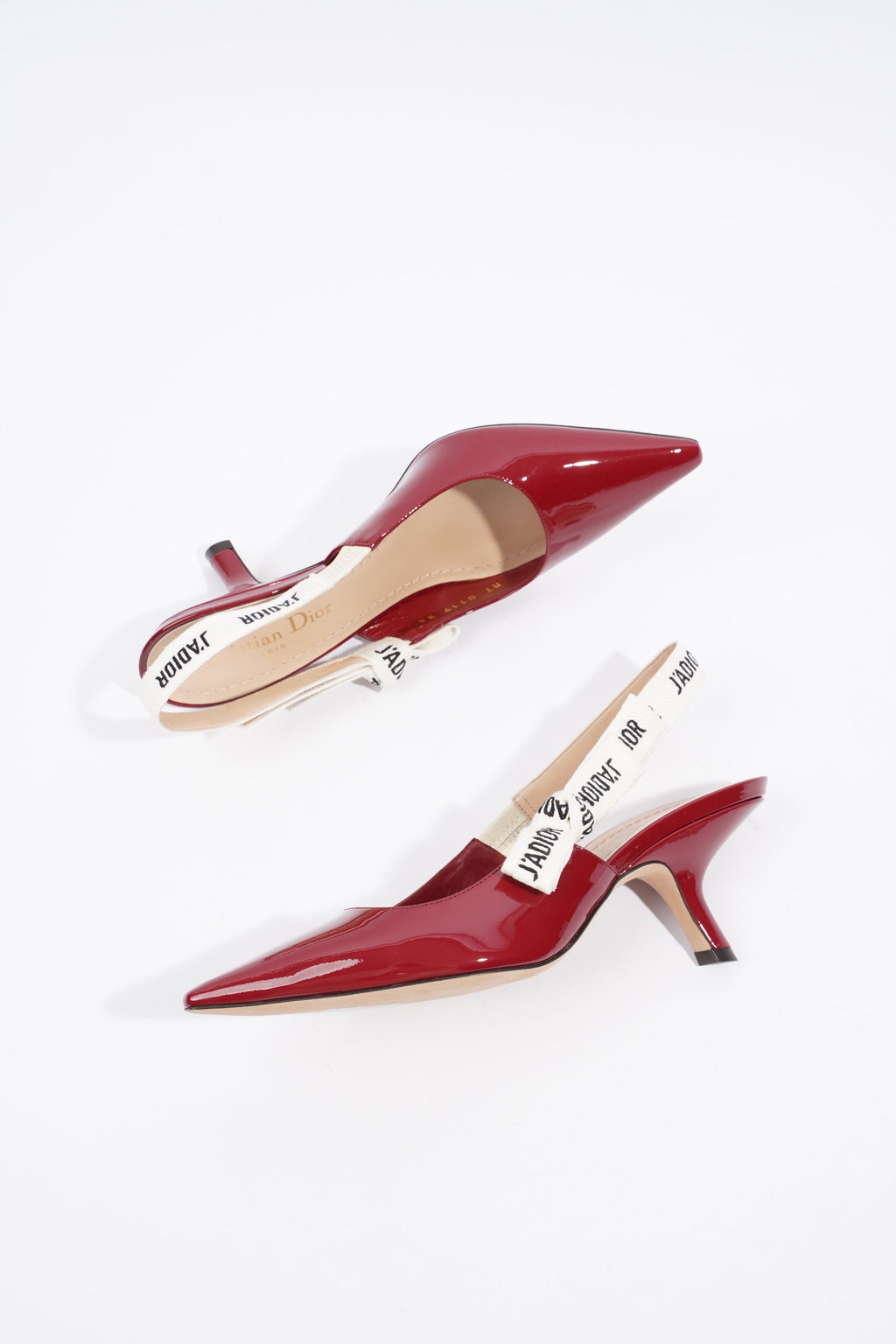 Christian Dior J'adior Maroon Patent Leather EU 36 UK 3
