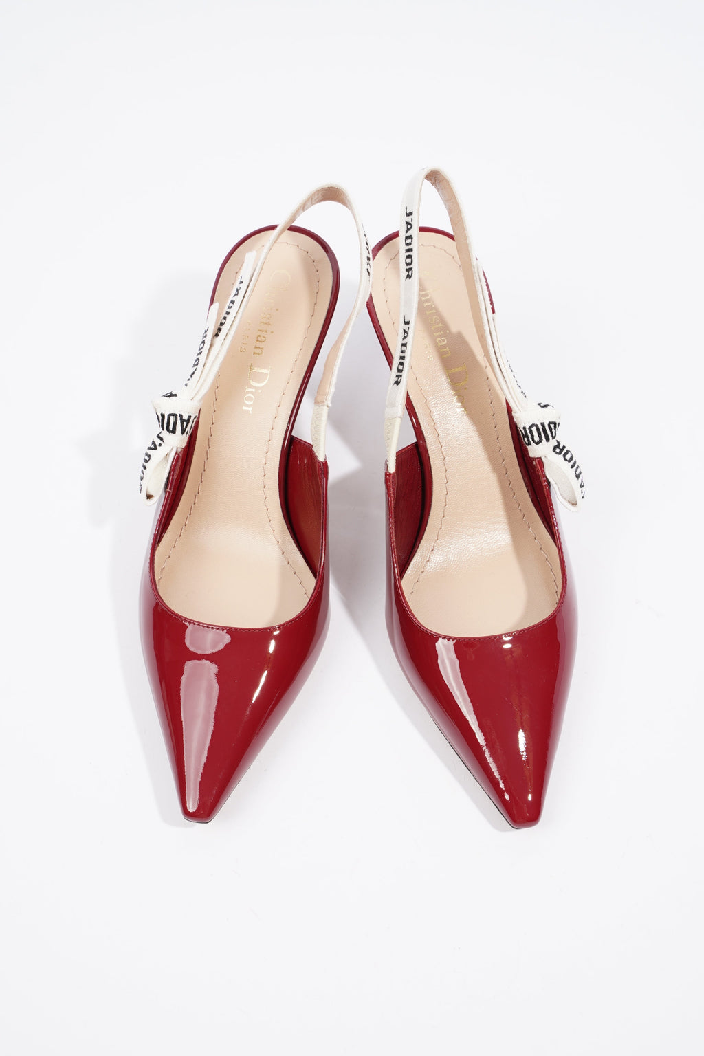 Christian Dior J'adior Maroon Patent Leather EU 36 UK 3