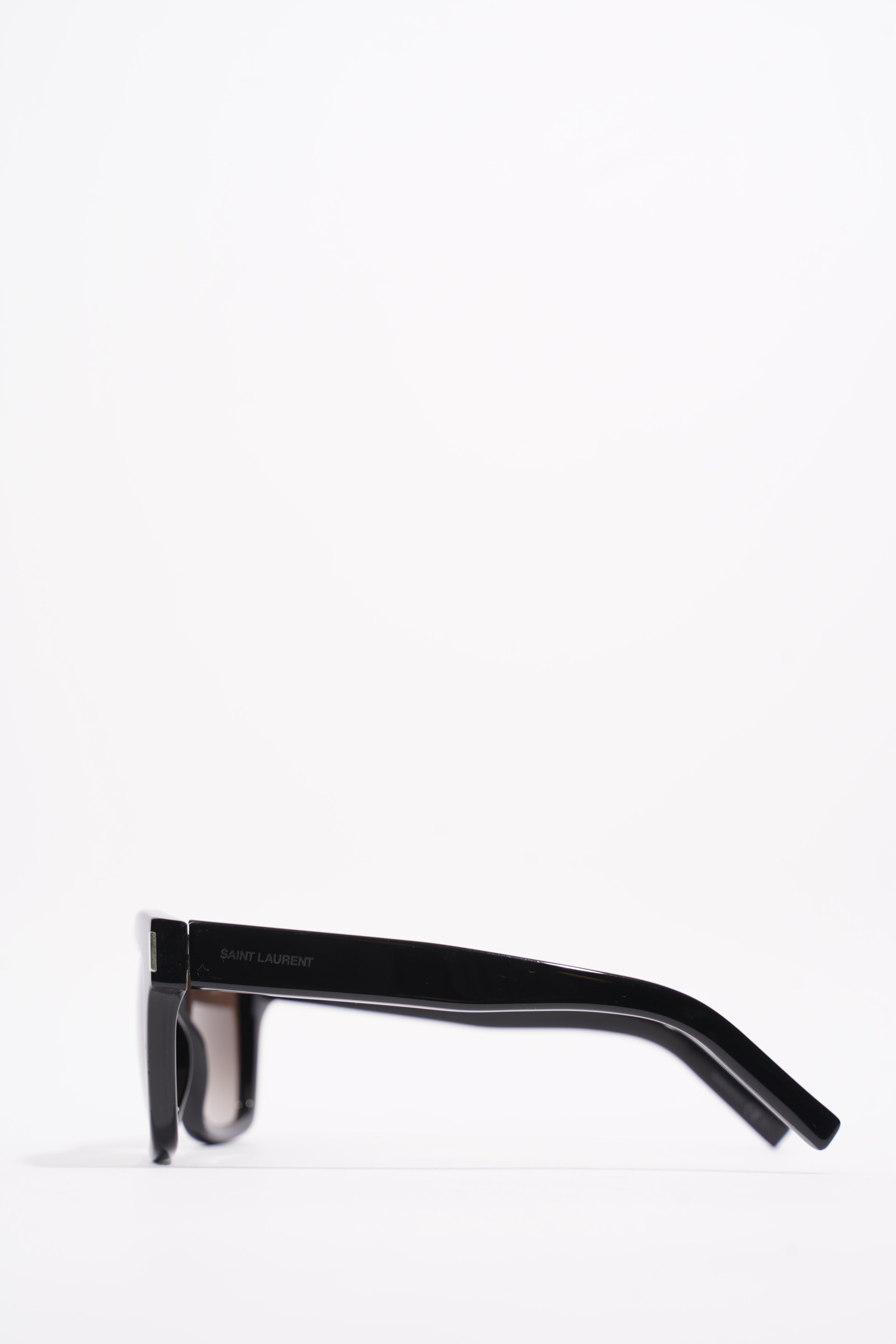 Saint Laurent 807HA Sunglasses Black Acetate 140mm