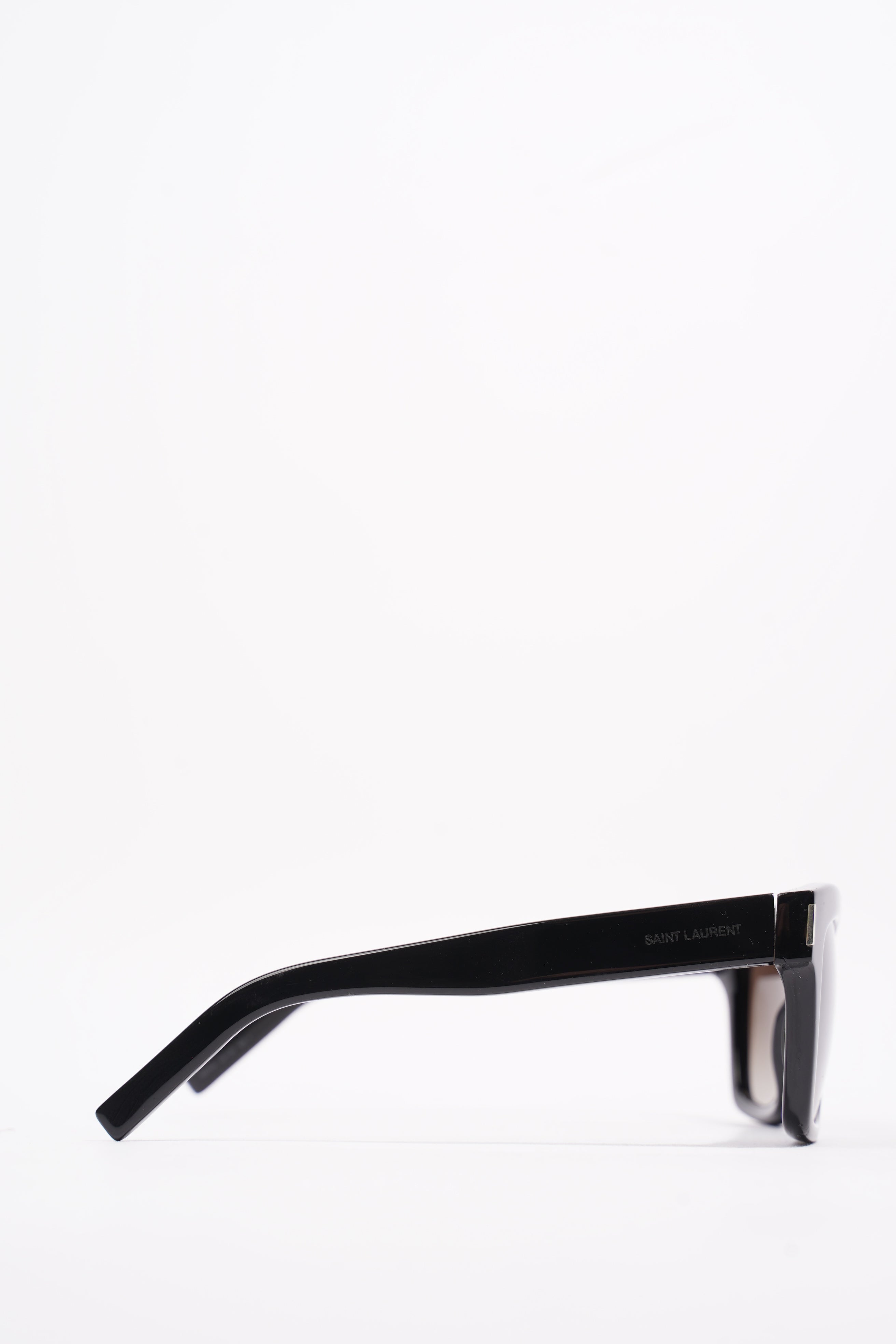 Saint Laurent 807HA Sunglasses Black Acetate 140mm