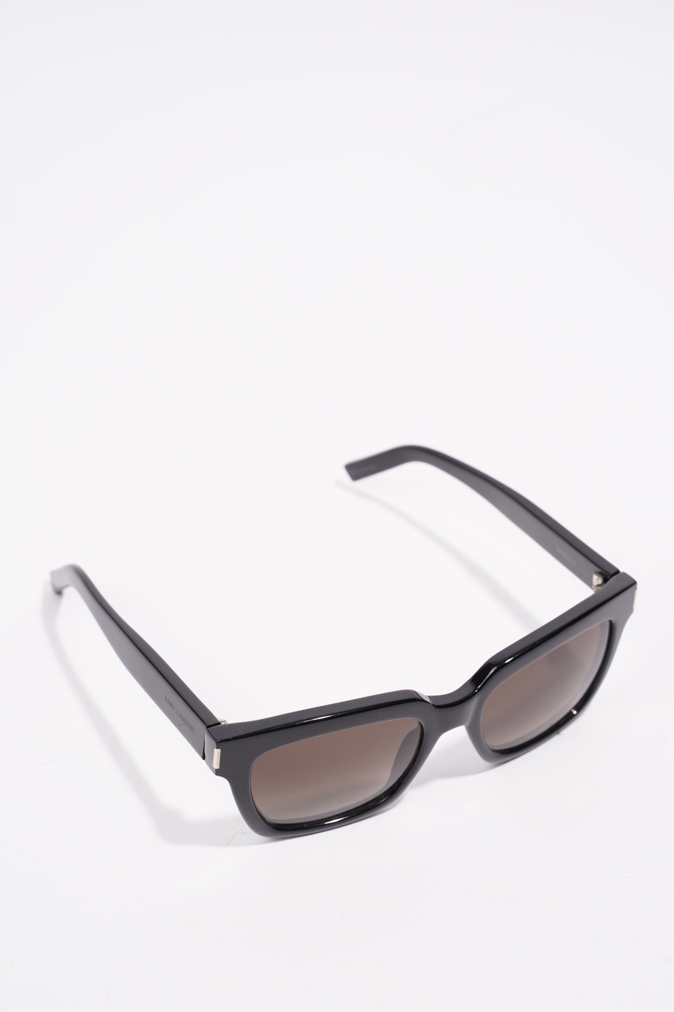 Saint Laurent 807HA Sunglasses Black Acetate 140mm