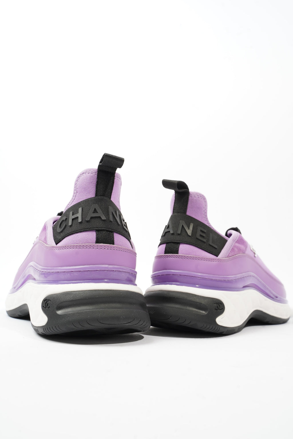 Chanel CC Logo Sneaker Lilac Suede EU 43 UK 9
