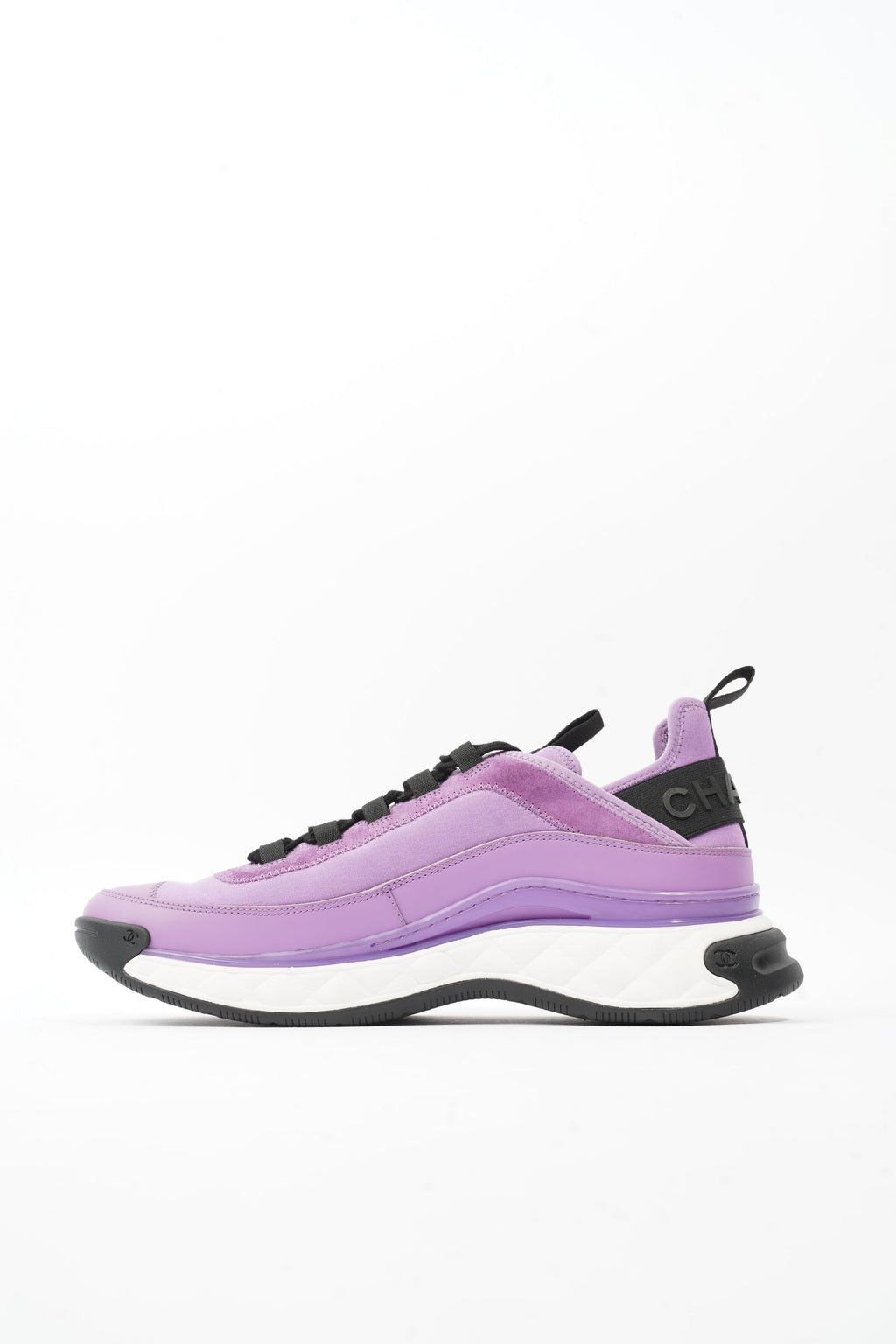 Chanel CC Logo Sneaker Lilac Suede EU 43 UK 9